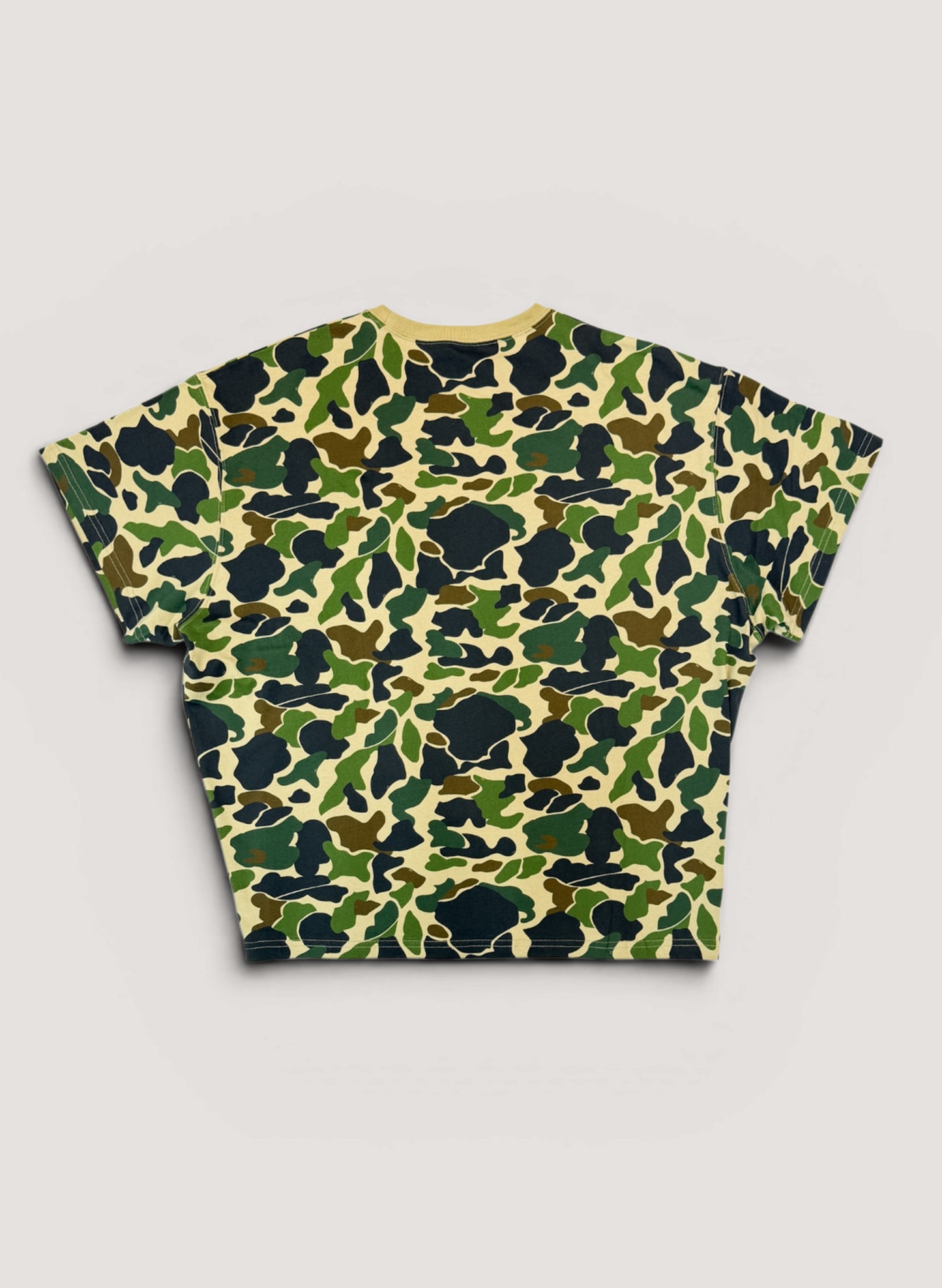 WOODBLOCK WIDE SILHOUETTE POCKET T-SHIRT DUCK HUNTER CAMO (WB-26SS-025)