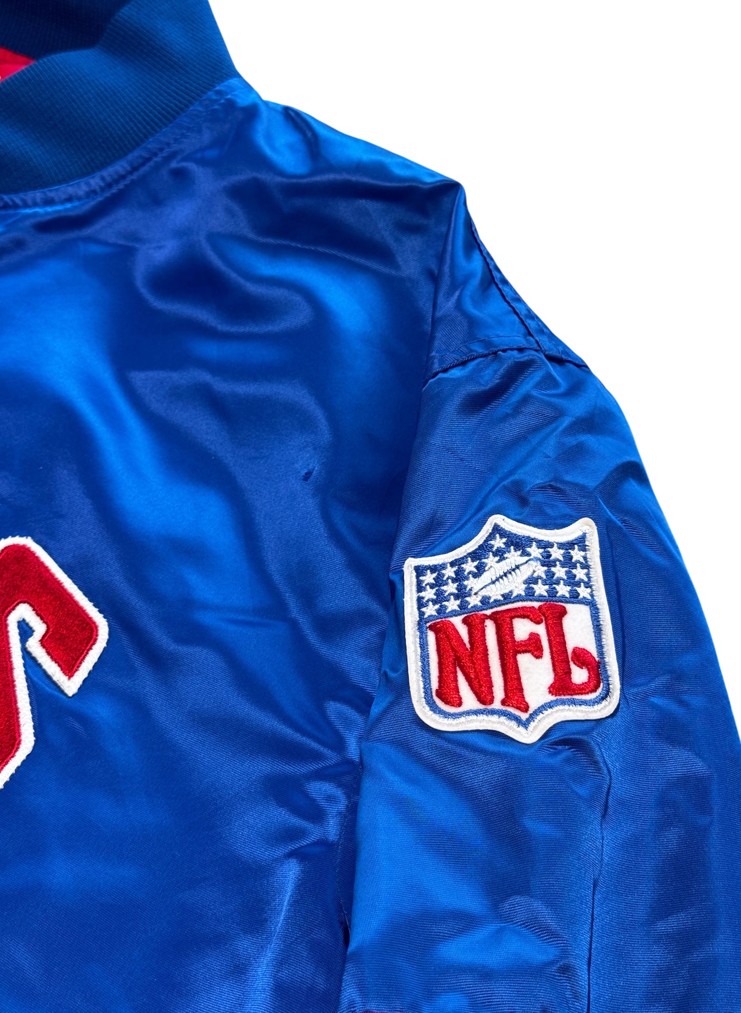 (SUP-784) STARTER NEW YORK GIANTS NYLON STADIUM JACKET - XXL