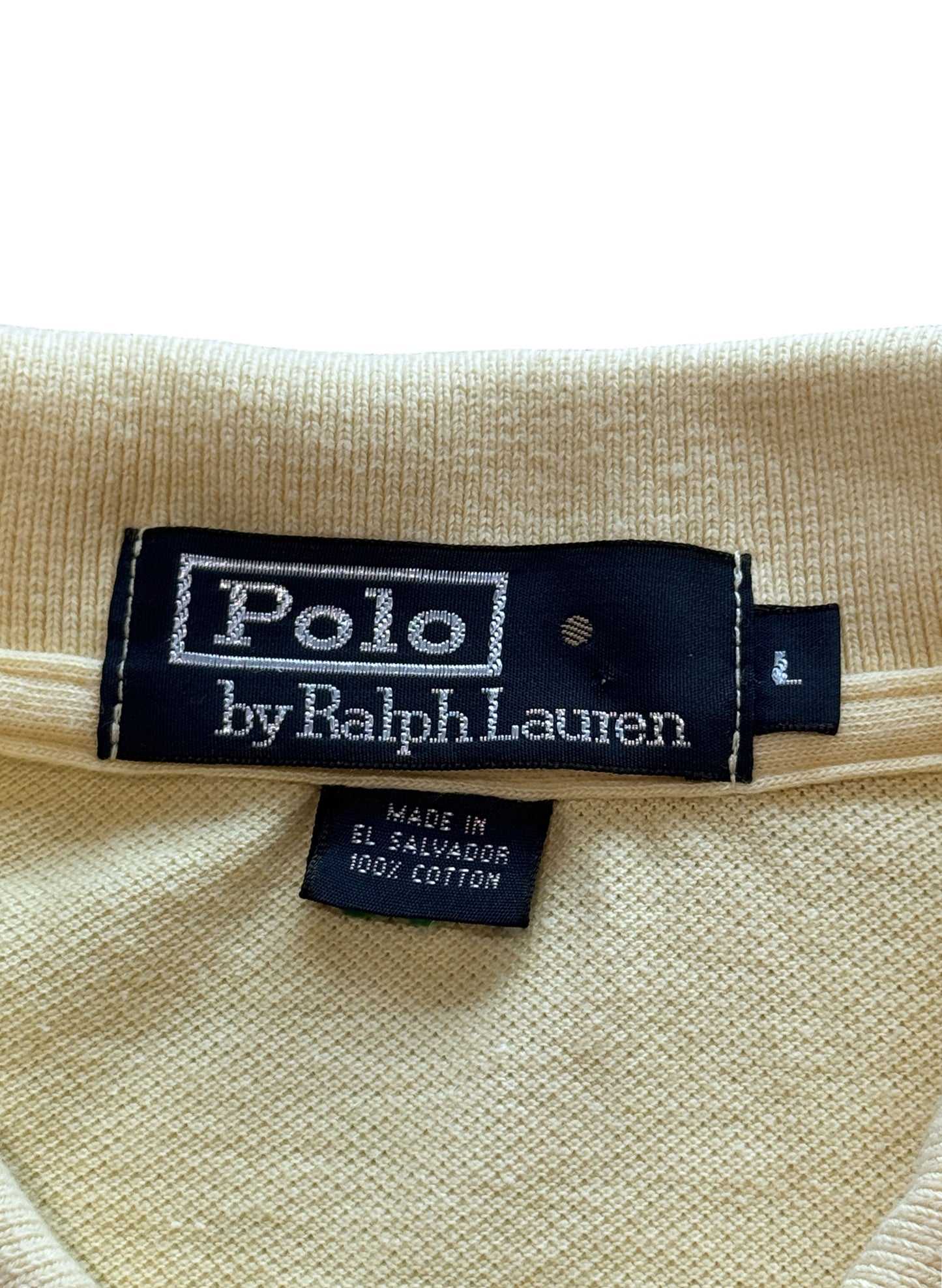 (SUP-706) Polo Ralph Lauren POLO SHIRT - YELLOW