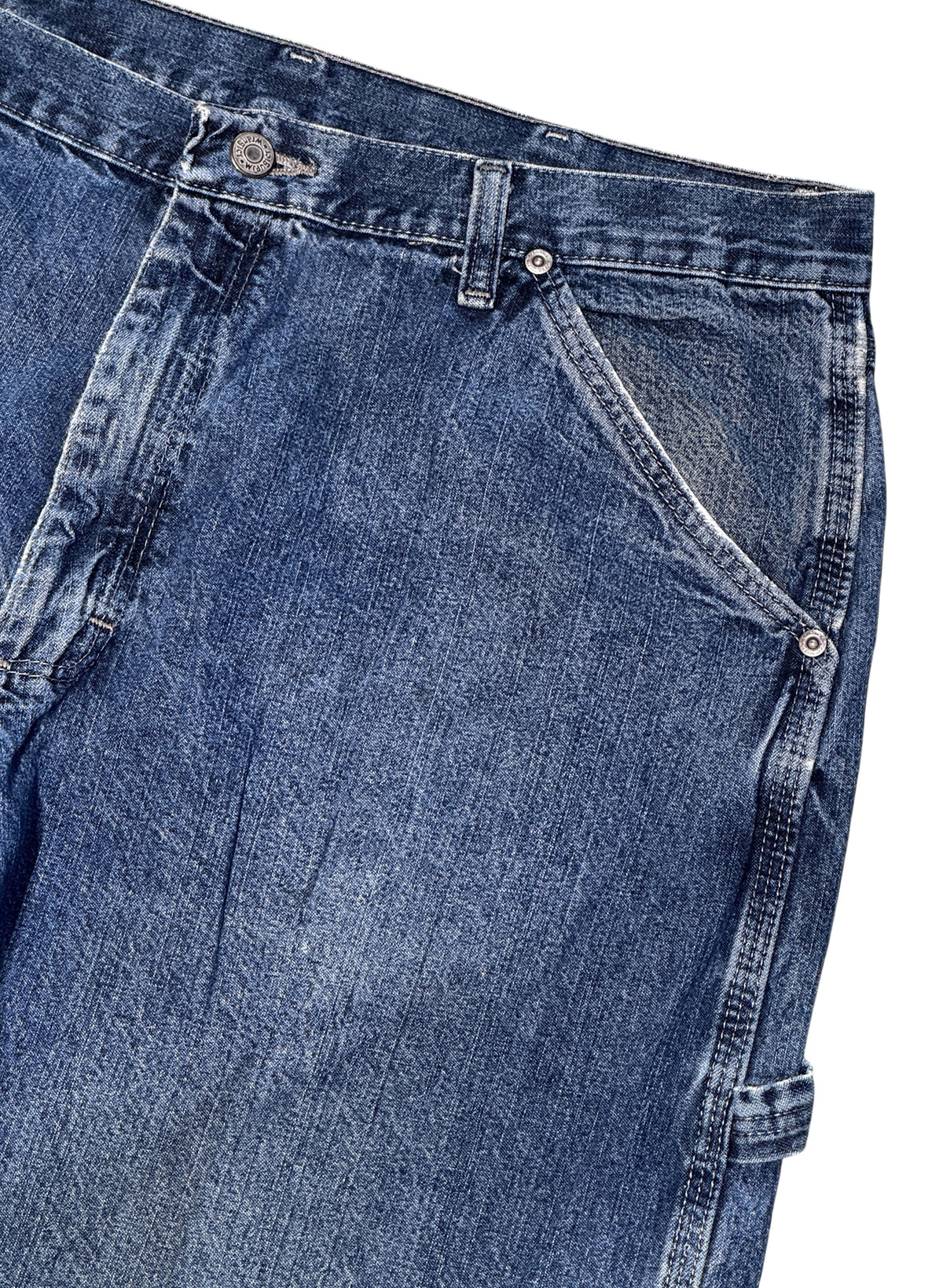 (SUP-867) Wrangler PAINTER DENIM PANTS - W36 - MADE IN MEXICO