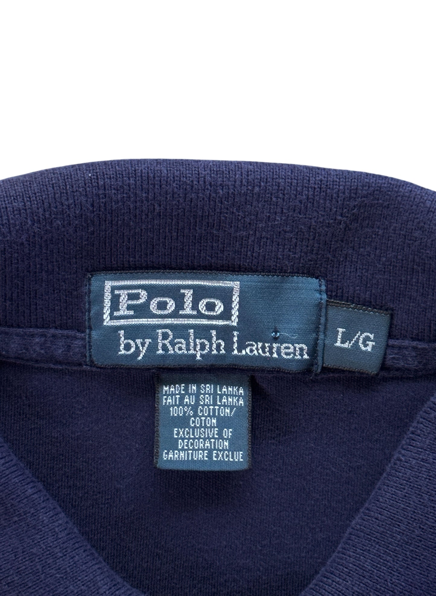 (SUP-698) Polo Ralph Lauren POLO SHIRT - NAVY