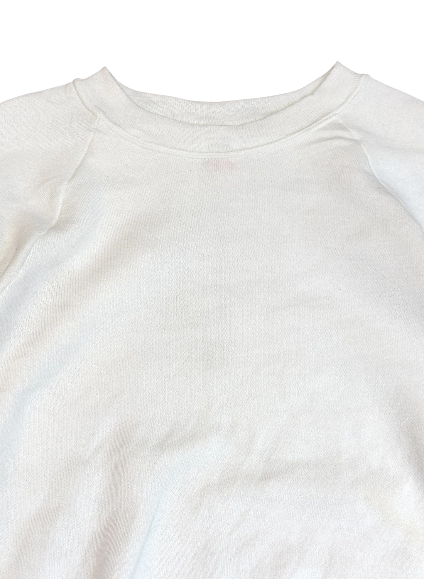 (UD-273) FRUIT OF THE LOOM RAGLAN SLEEVE CREW NECK SWEAT MADE IN USA