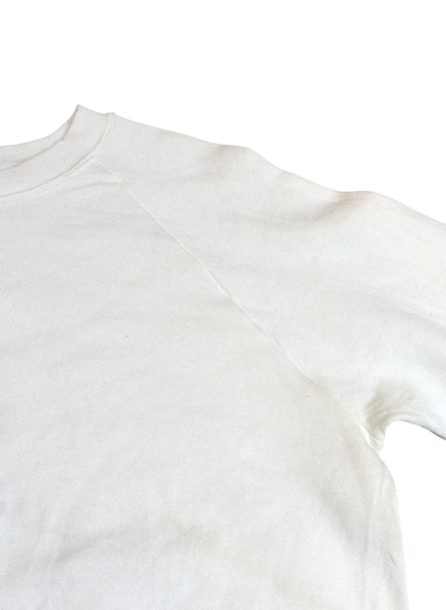 (UD-273) FRUIT OF THE LOOM RAGLAN SLEEVE CREW NECK SWEAT MADE IN USA