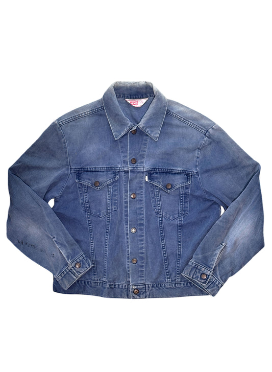(SUP-594) 70s LEVI'S COTTON TRUCKER JACKET - size : 44