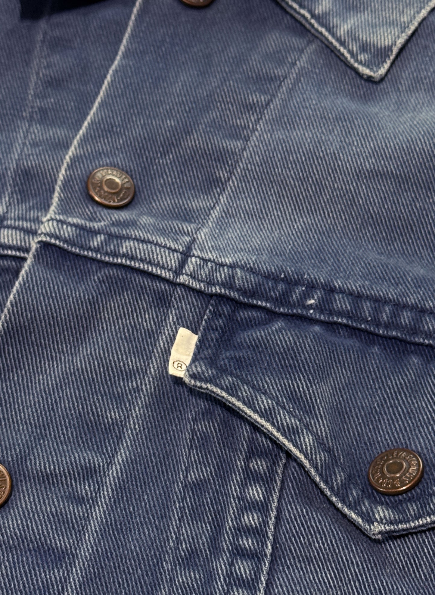 (SUP-594) 70s LEVI'S COTTON TRUCKER JACKET - size : 44