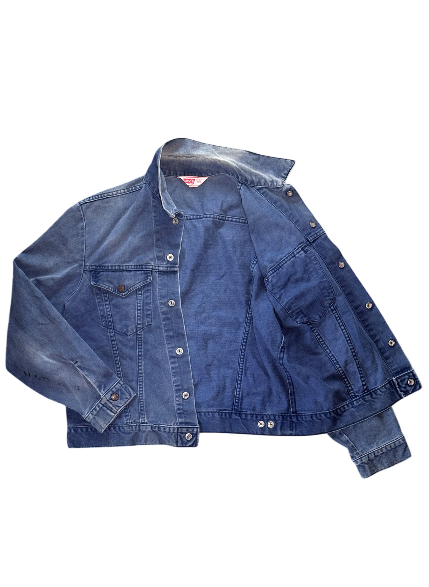 (SUP-594) 70s LEVI'S COTTON TRUCKER JACKET - size : 44