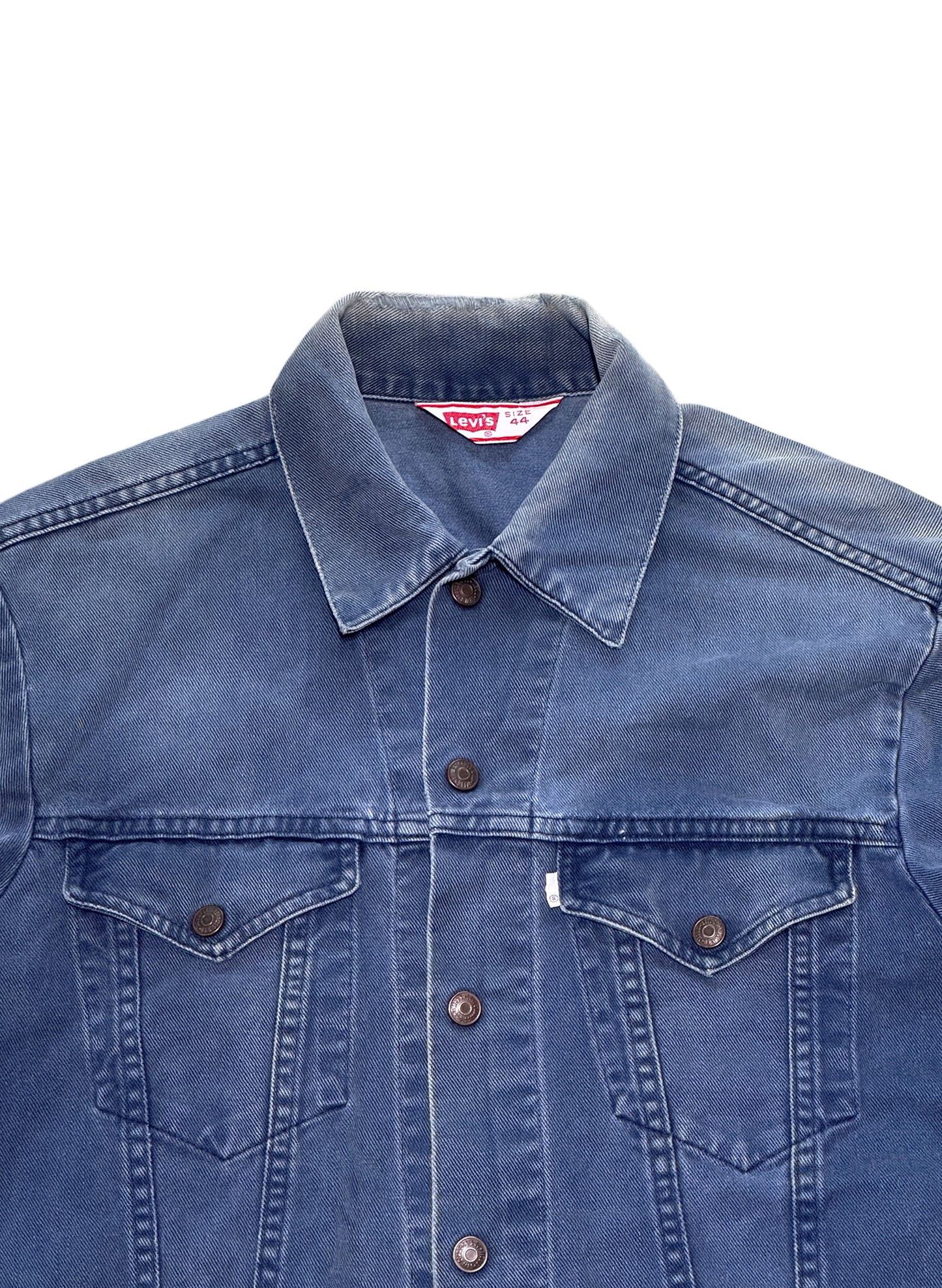 (SUP-594) 70s LEVI'S COTTON TRUCKER JACKET - size : 44