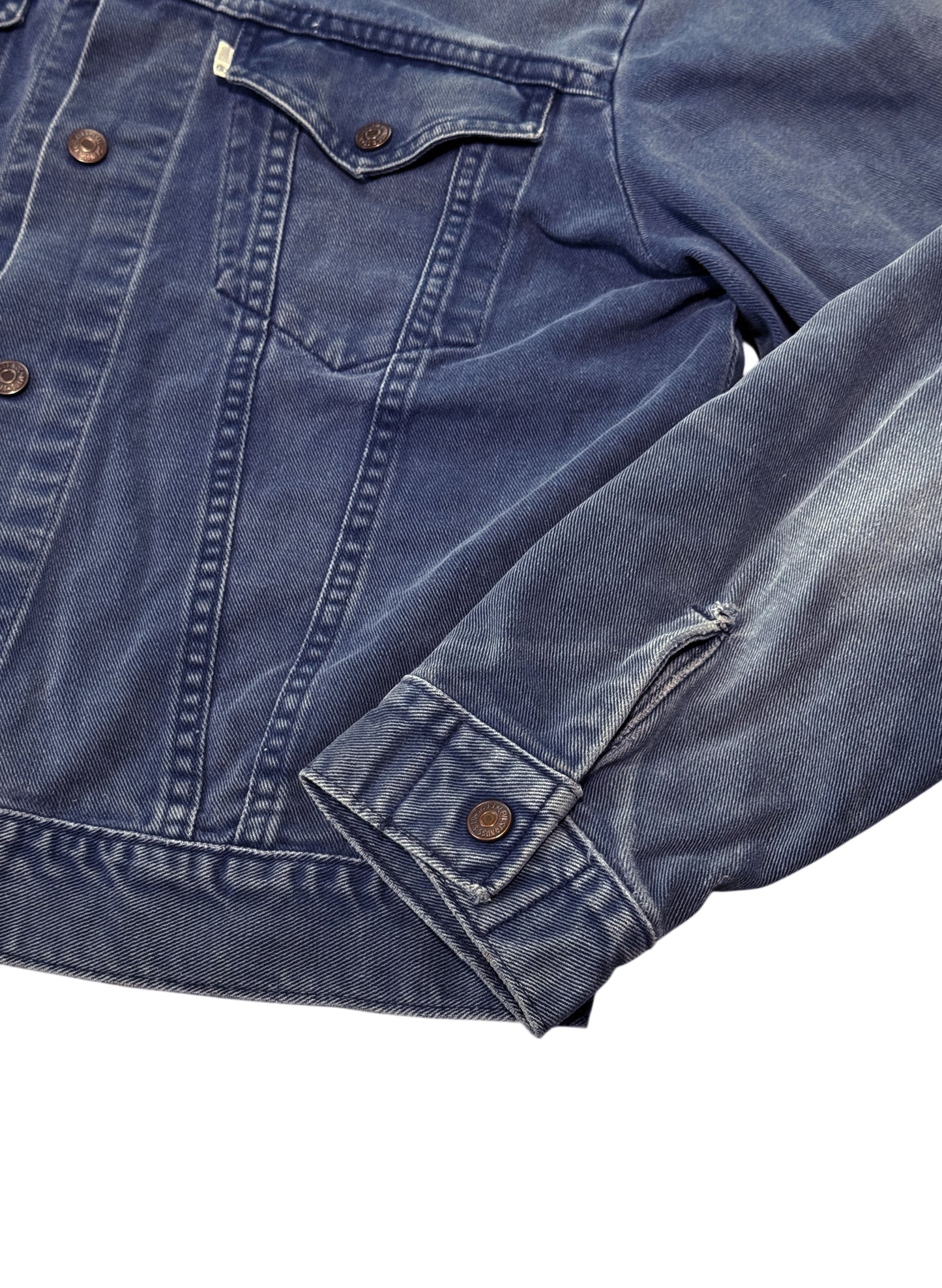(SUP-594) 70s LEVI'S COTTON TRUCKER JACKET - size : 44