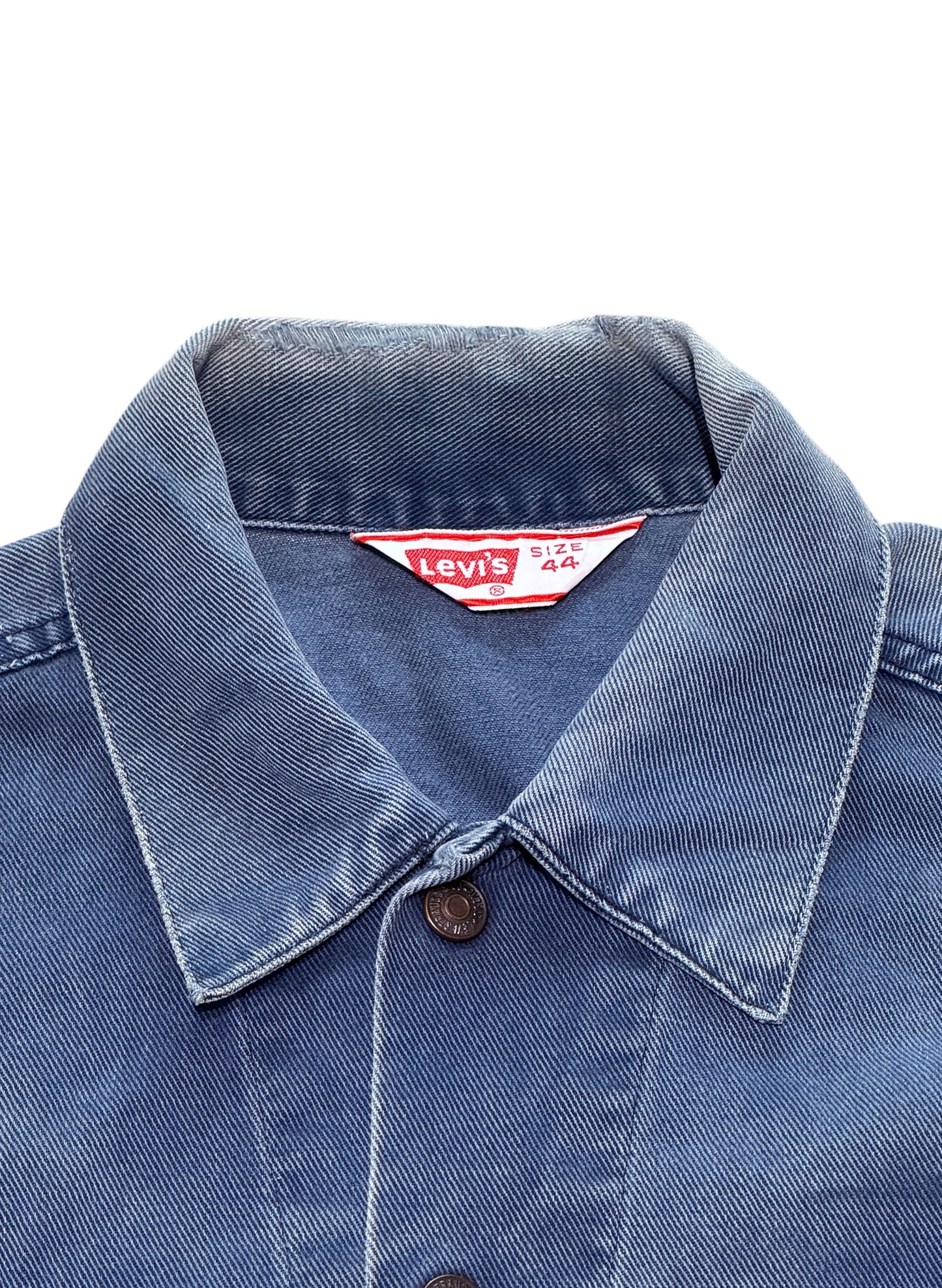 (SUP-594) 70s LEVI'S COTTON TRUCKER JACKET - size : 44