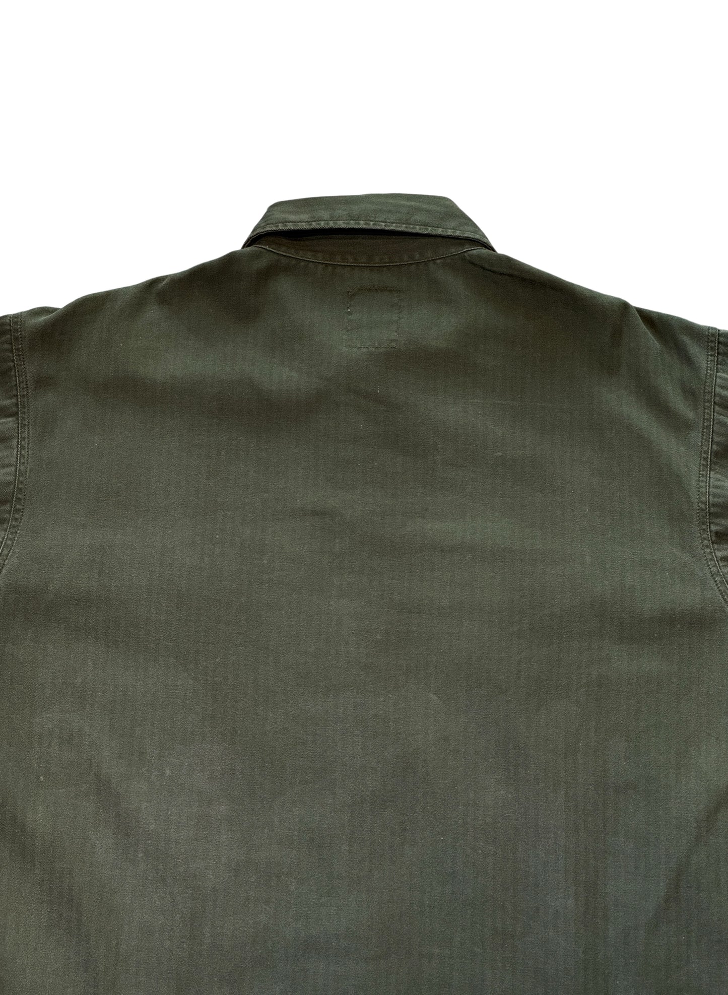 (SUP-643) MILITARY HERRINGBONE SHIRT