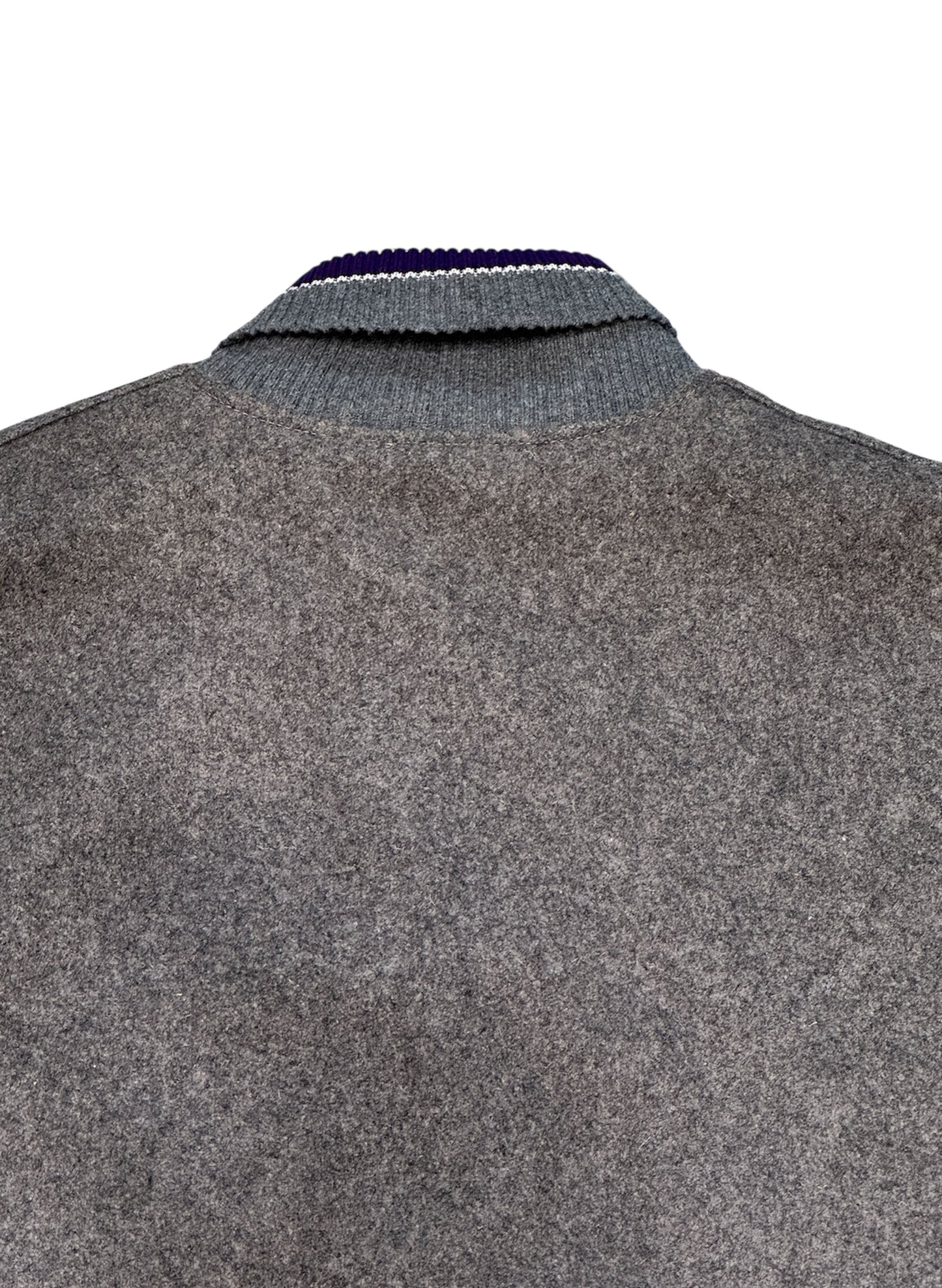 (SUP-448) NEFF "Reprocessed Wool" STADIUM JACKET - MADE IN U.S.A.