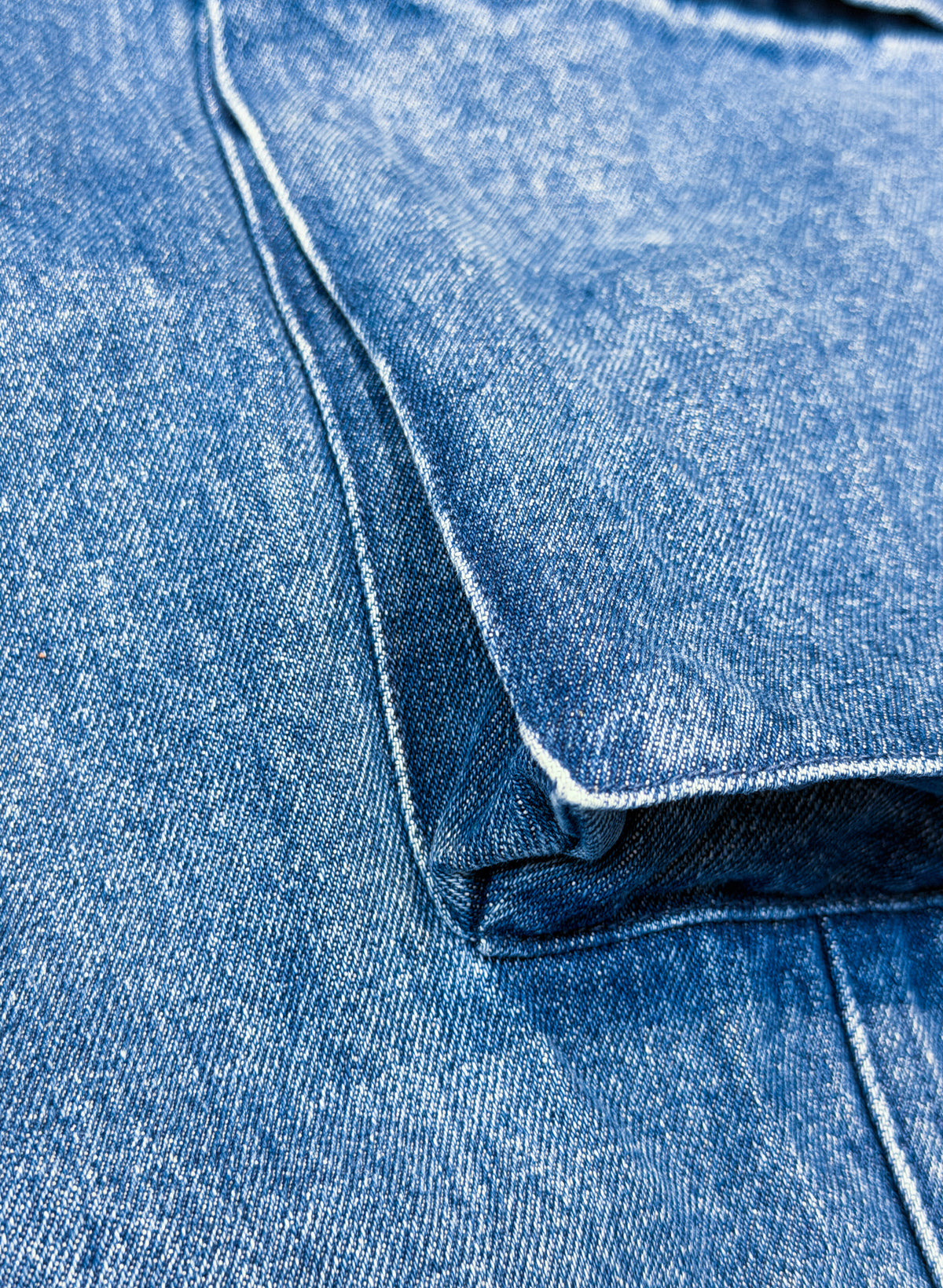 WOODBLOCK W-44 DENIM CARGO SHORTS INDIGO (WB-26SS-023)