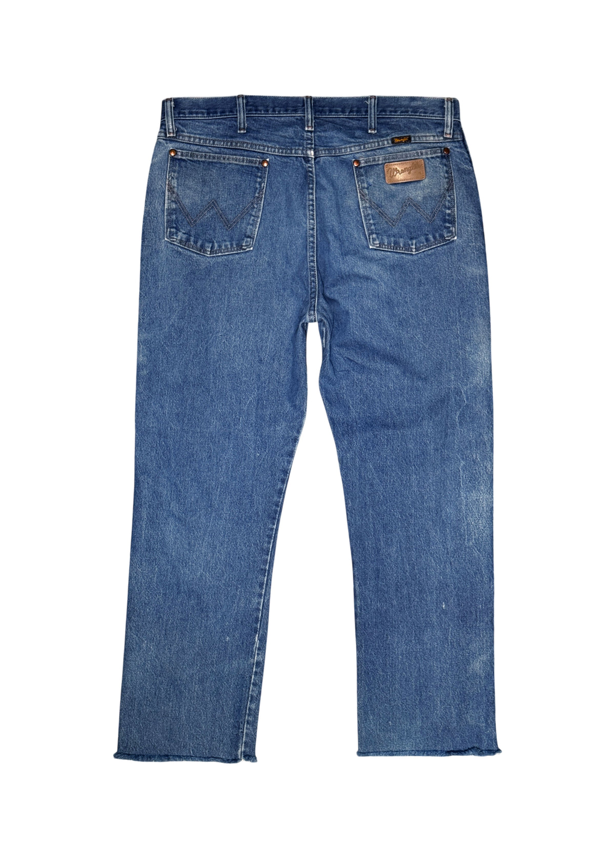 (SUP-826) Wrangler "CUT OFF" DENIM PANTS - MADE IN MEXICO
