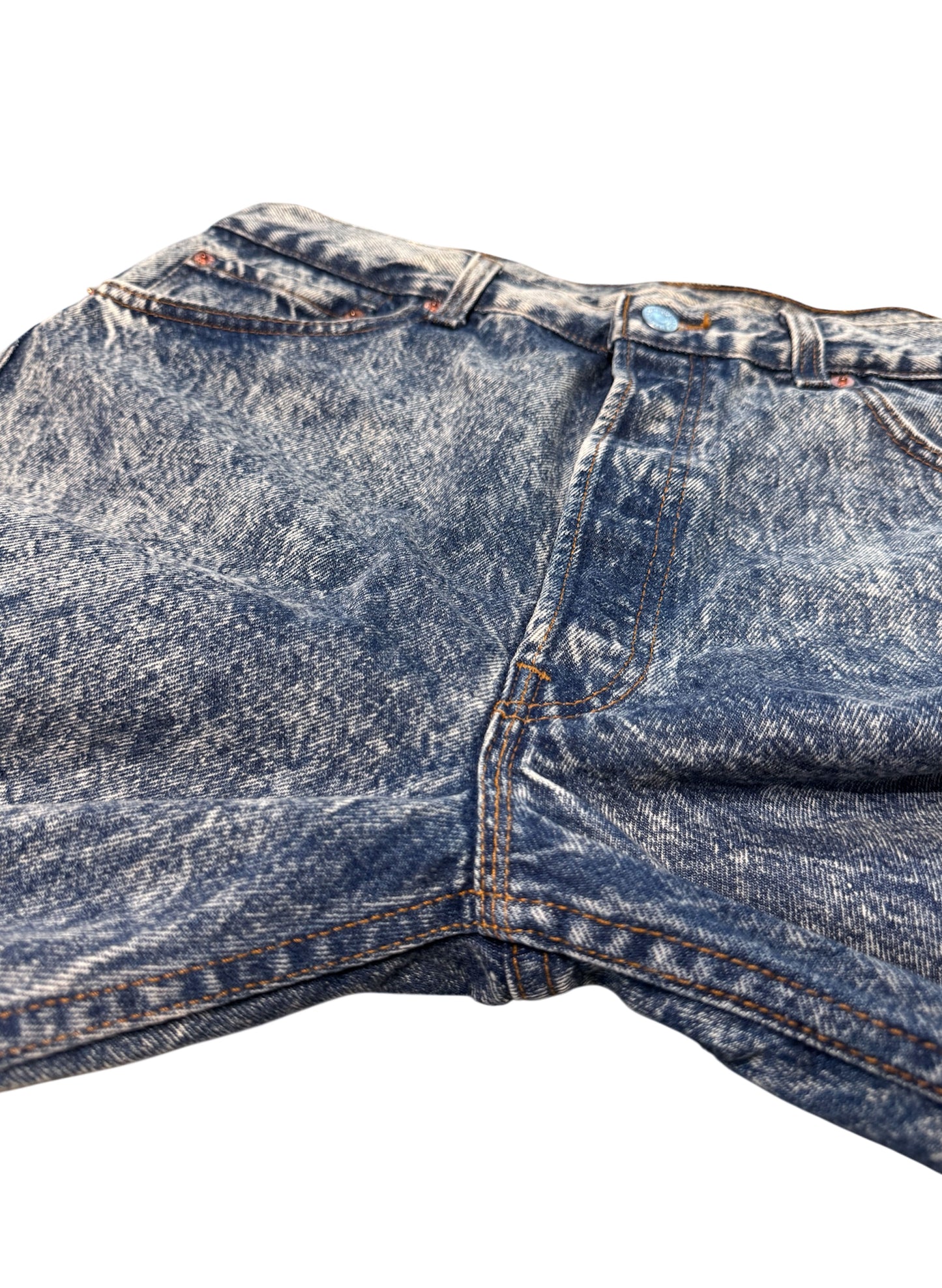 (SUP-446) LEVI'S 80s Chemical wash "501" Jeans - Made in U.S.A.