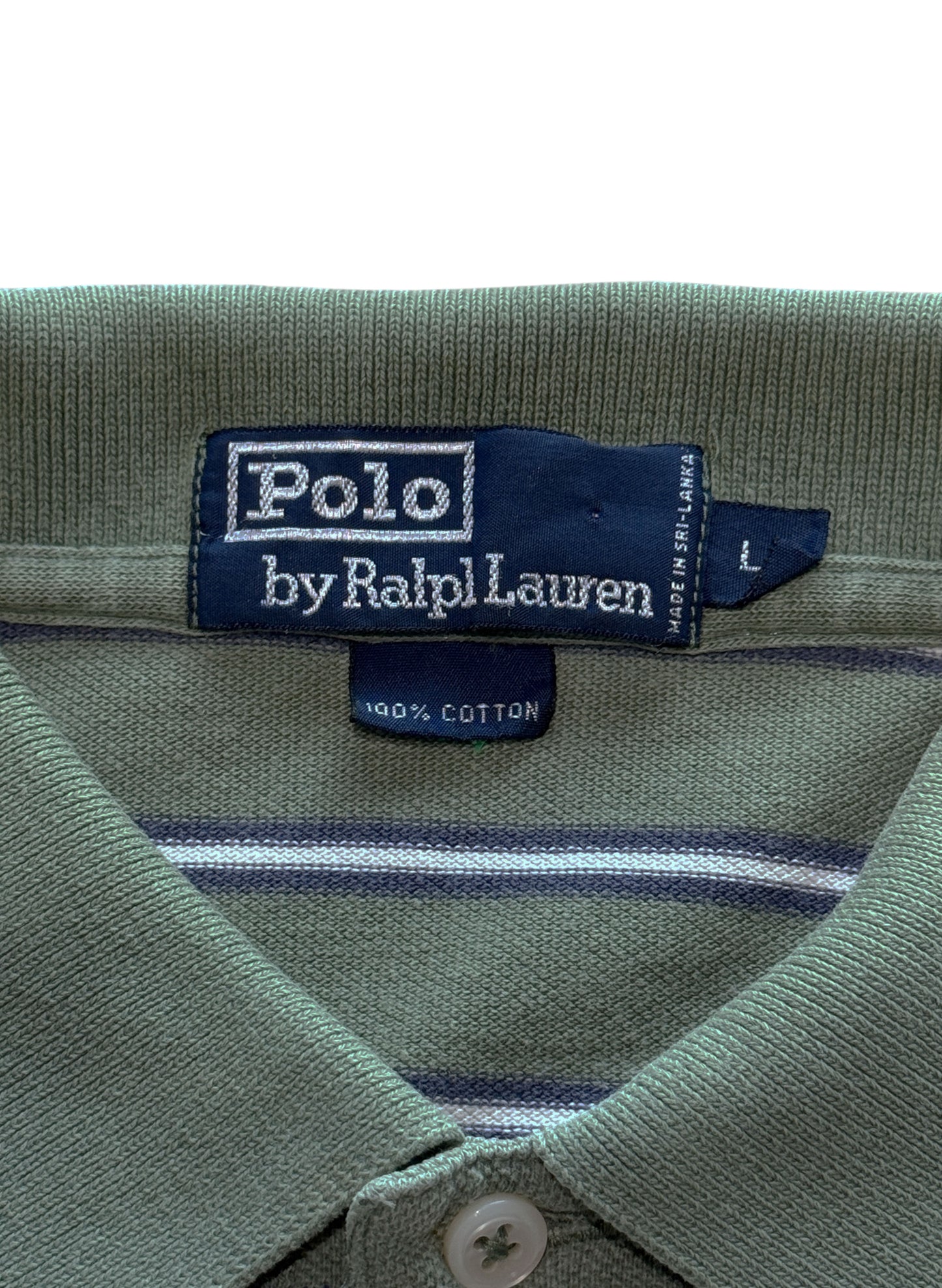 (SUP-704) Polo Ralph Lauren BORDER POLO SHIRT