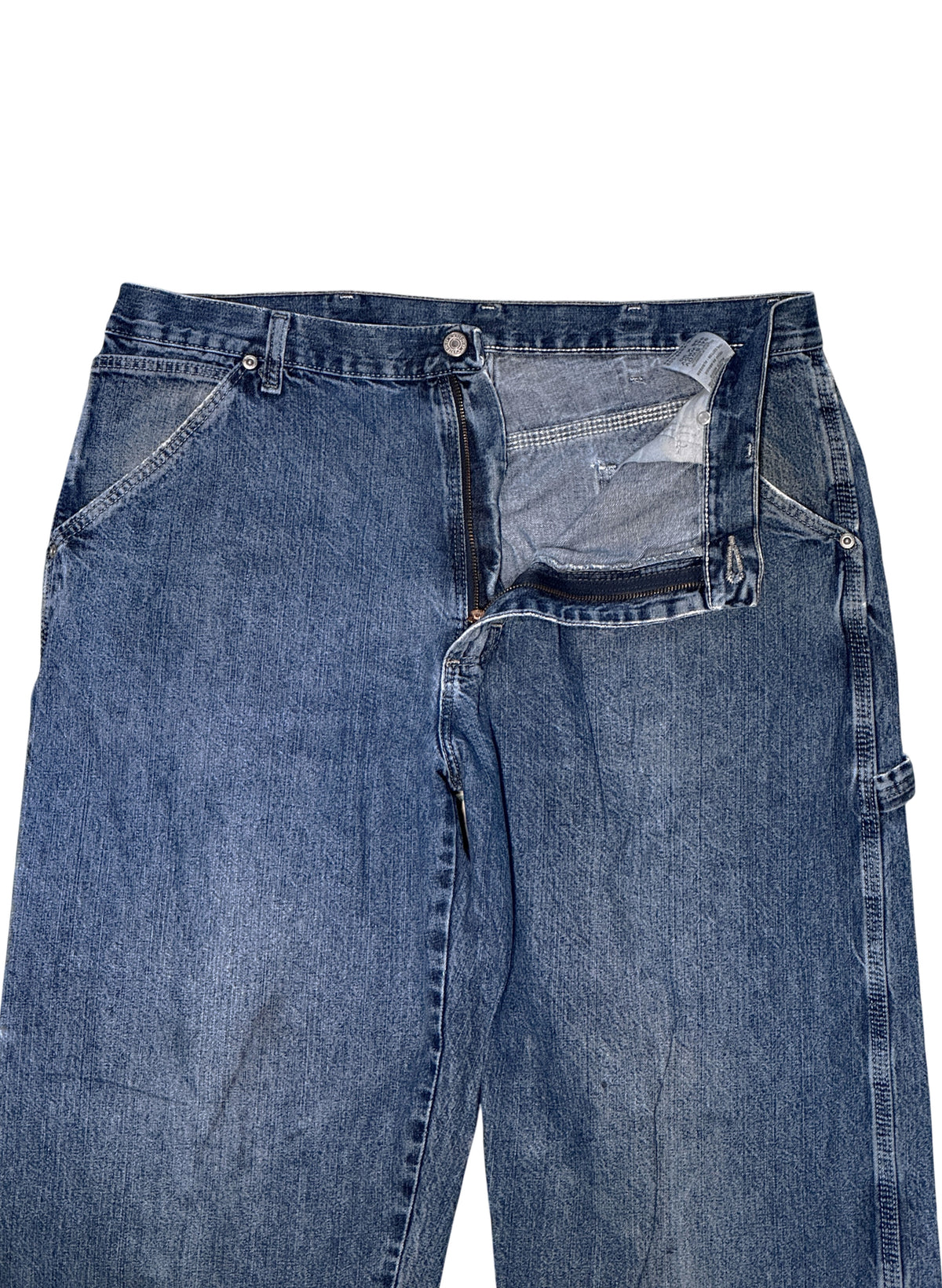 (SUP-867) Wrangler PAINTER DENIM PANTS - W36 - MADE IN MEXICO