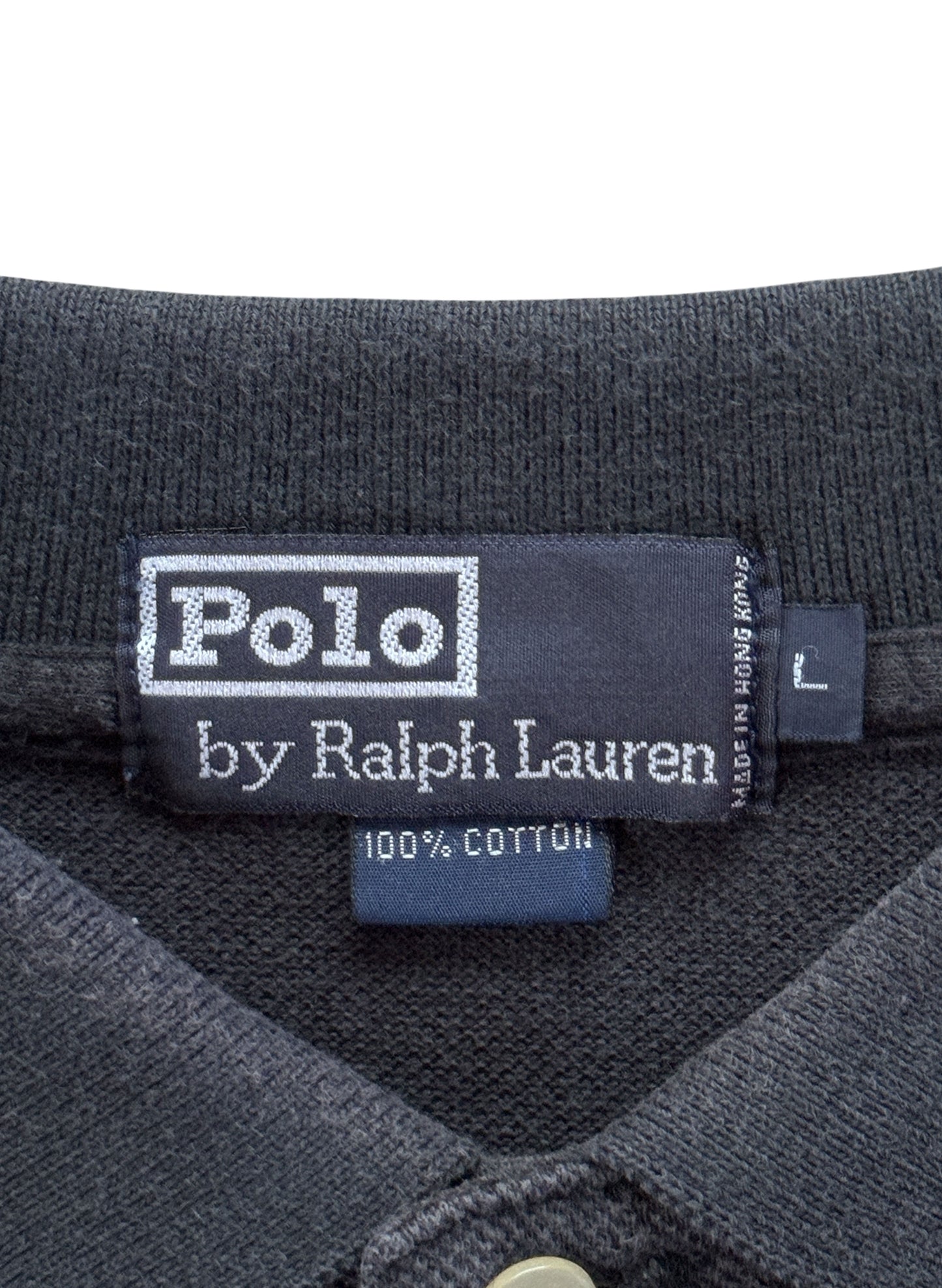 (SUP-697) Polo Ralph Lauren POLO SHIRT - FADE BLACK