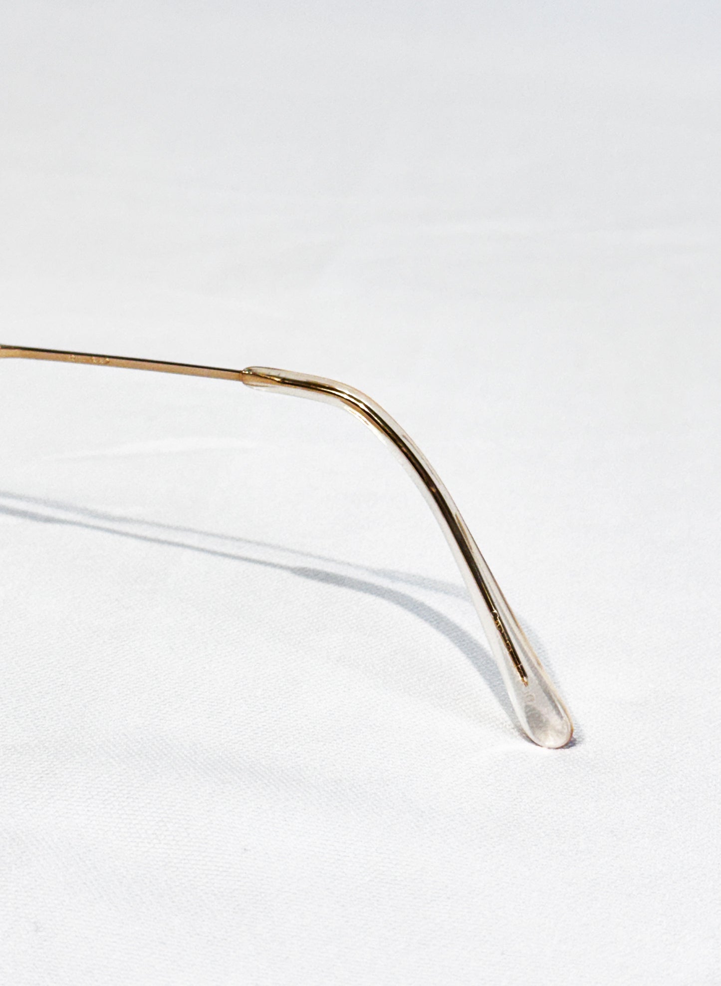 (SUP-769) 90s VINTAGE Polo Ralph Lauren GOLD FRAME GLASSES