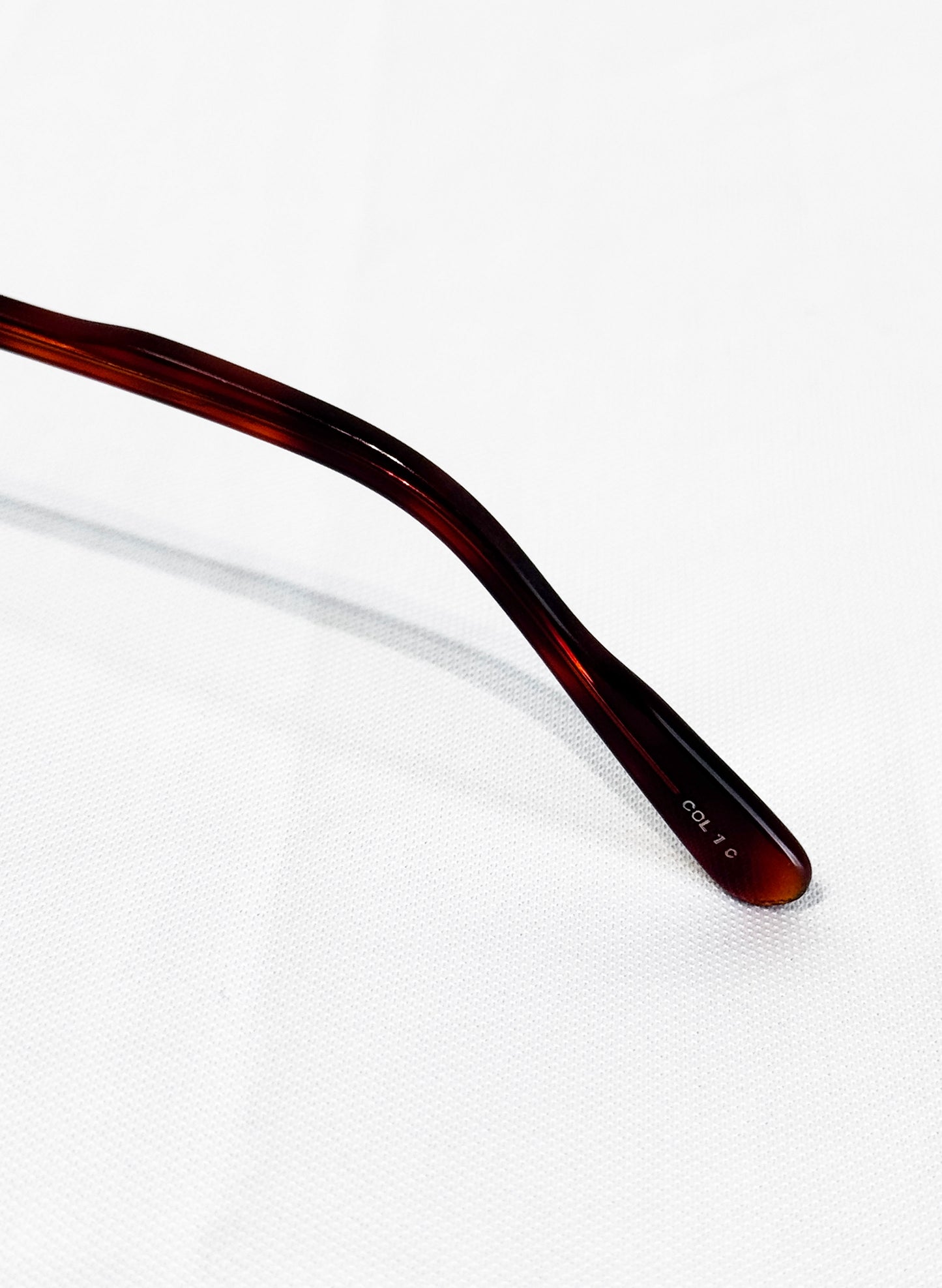 (SUP-789) VINTAGE TWO BRIDGE TORTOISE GLASSES - RALPH renoma PARIS