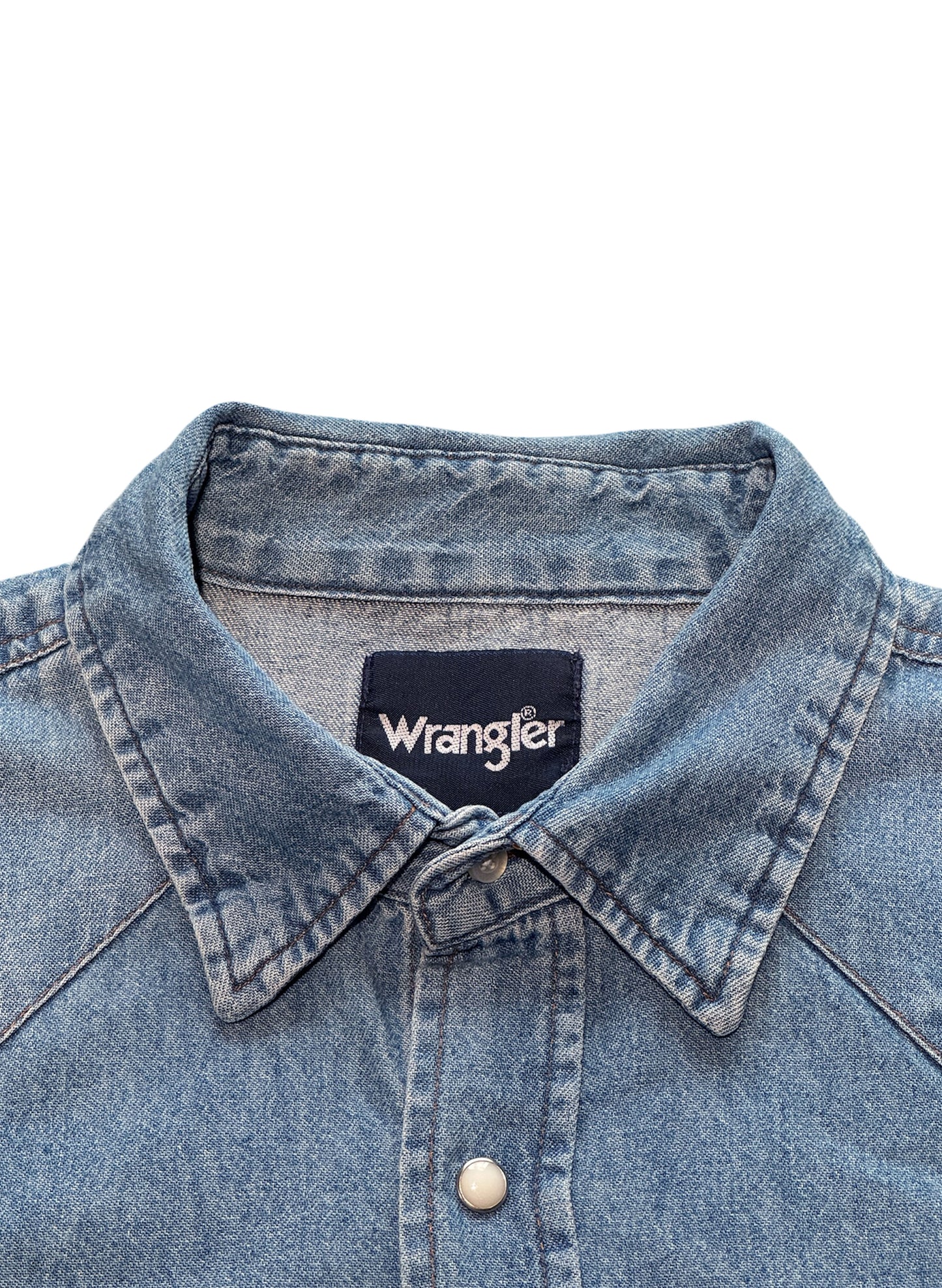 (SUP-458) Wrangler COWBOY DENIM SHIRT-2