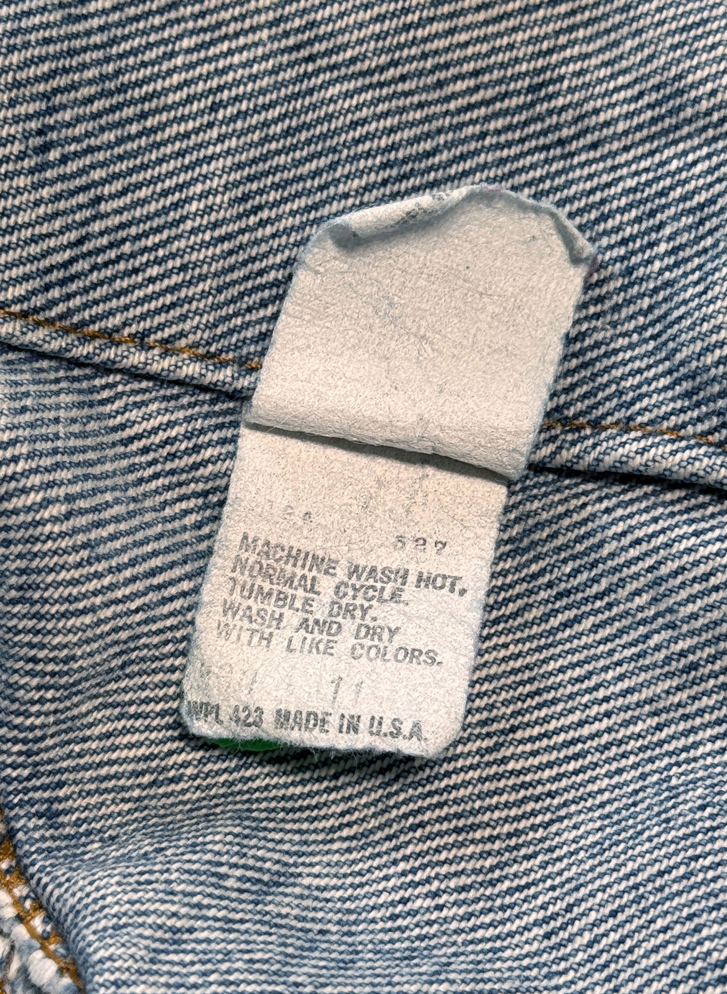 (SUP-575) 80s LEVI'S 70506 0216 DENIM JACKET - MADE IN U.S.A.