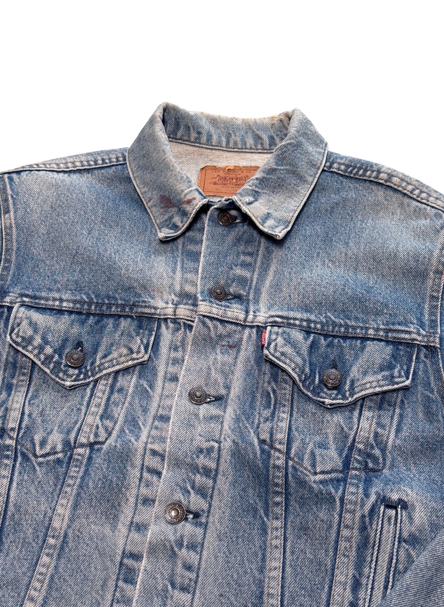 (SUP-575) 80s LEVI'S 70506 0216 DENIM JACKET - MADE IN U.S.A.