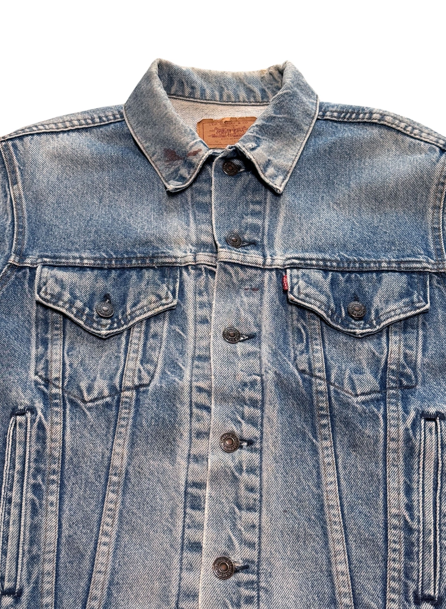 (SUP-575) 80s LEVI'S 70506 0216 DENIM JACKET - MADE IN U.S.A.