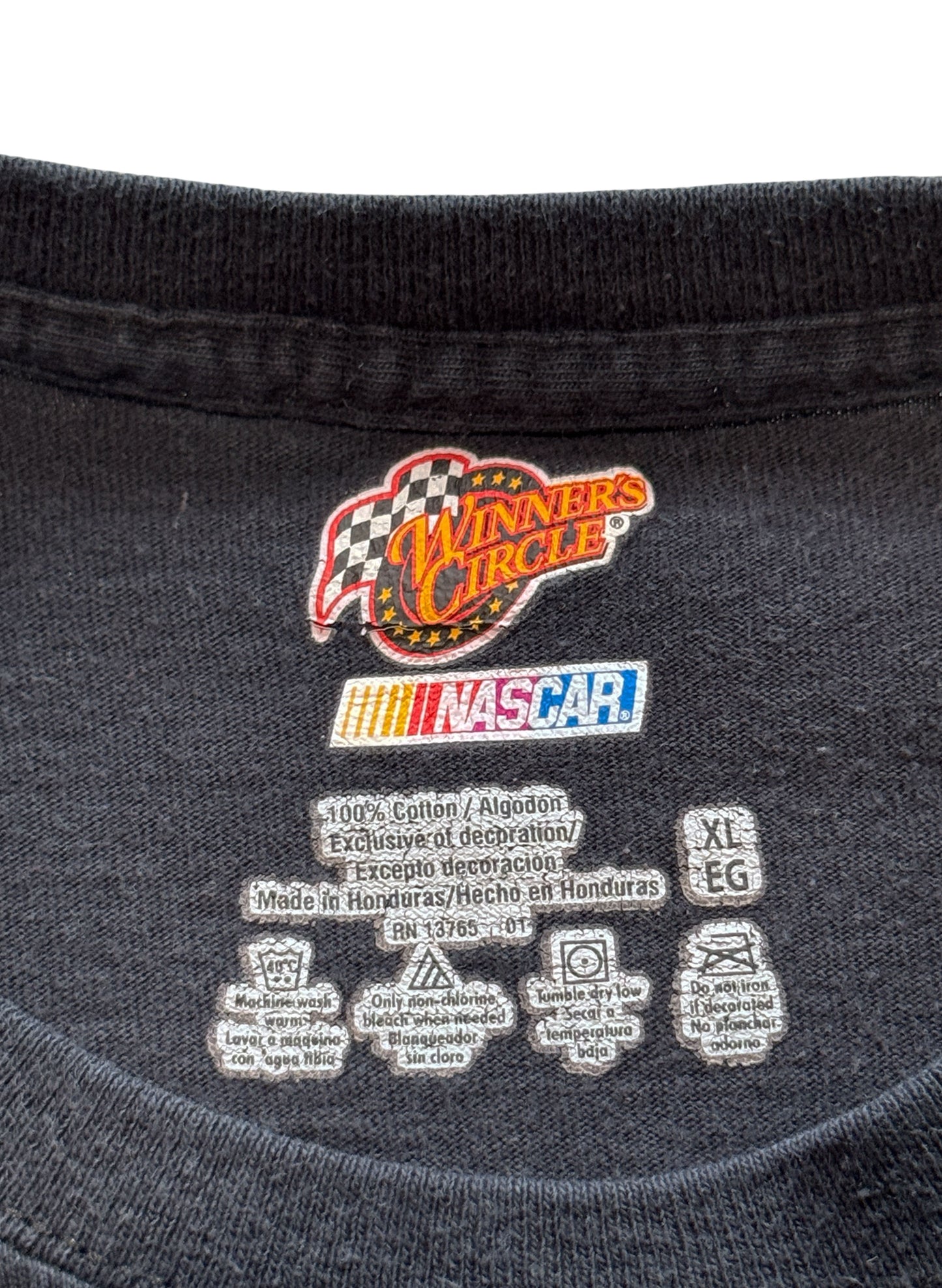 (SUP-666) NASCAR 88 DALE JR IMPALA SS TEE - BLACK FADE
