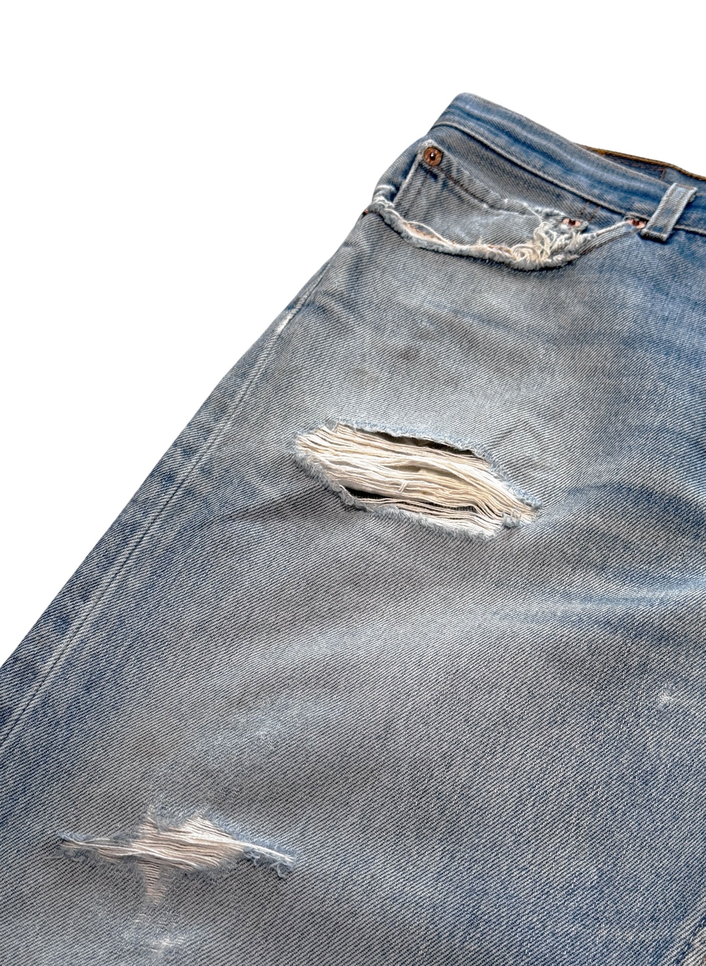 (SUP-633) 90s LEVI'S 501 "DAMAGE" - MADE IN MEXICO