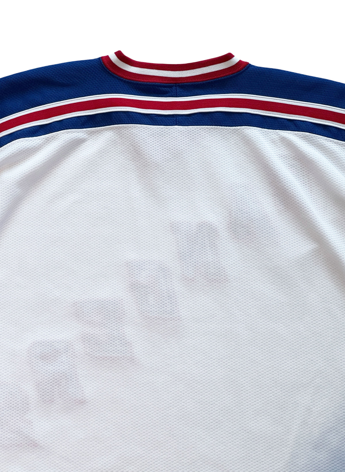(SUP-795) STARTER NEW YORK RANGERS MESH HOCKEY SHIRT "Away" - L