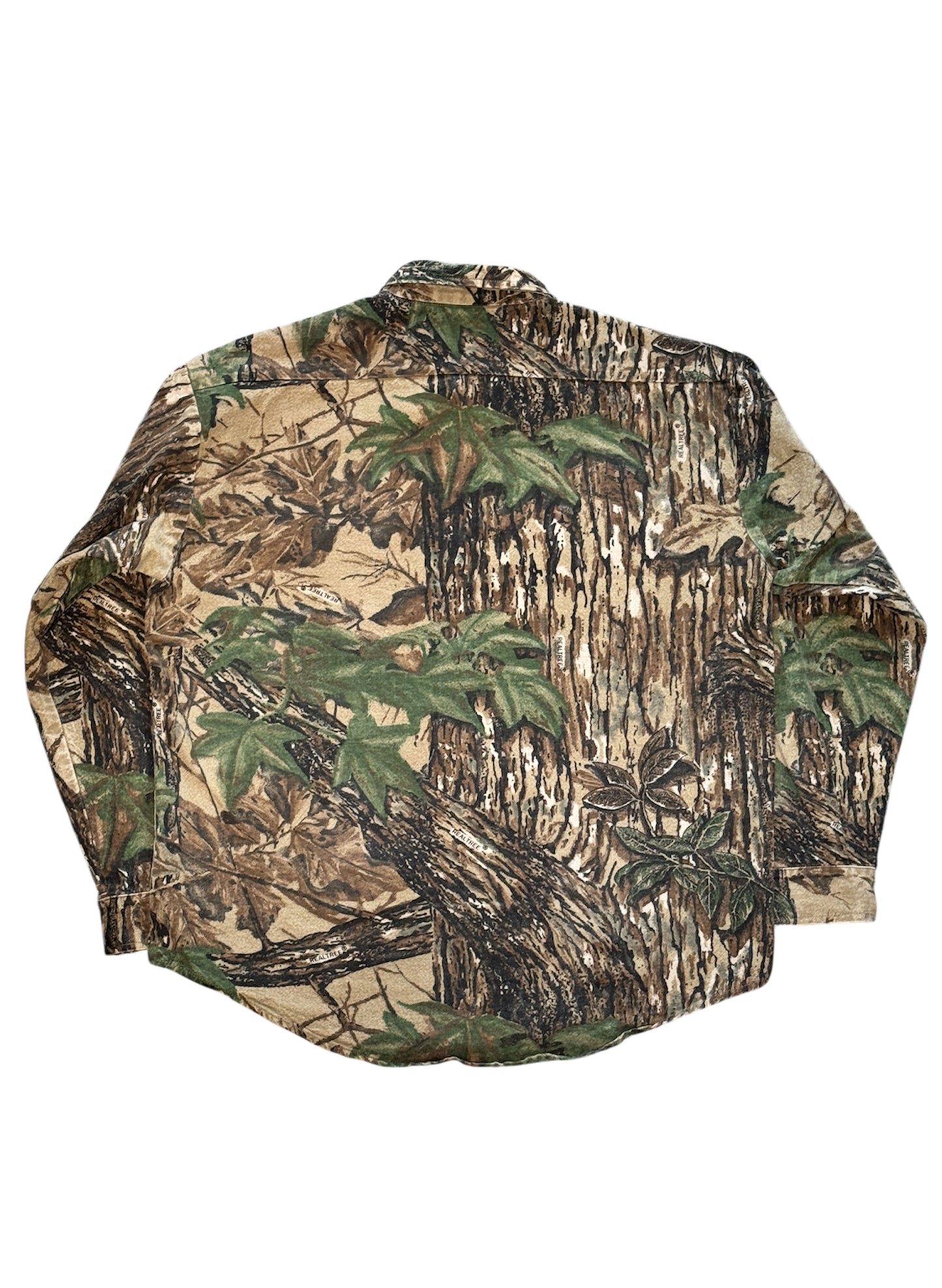 (SUP-469) CODET REAL TREE CAMO FLANNEL SHIRT