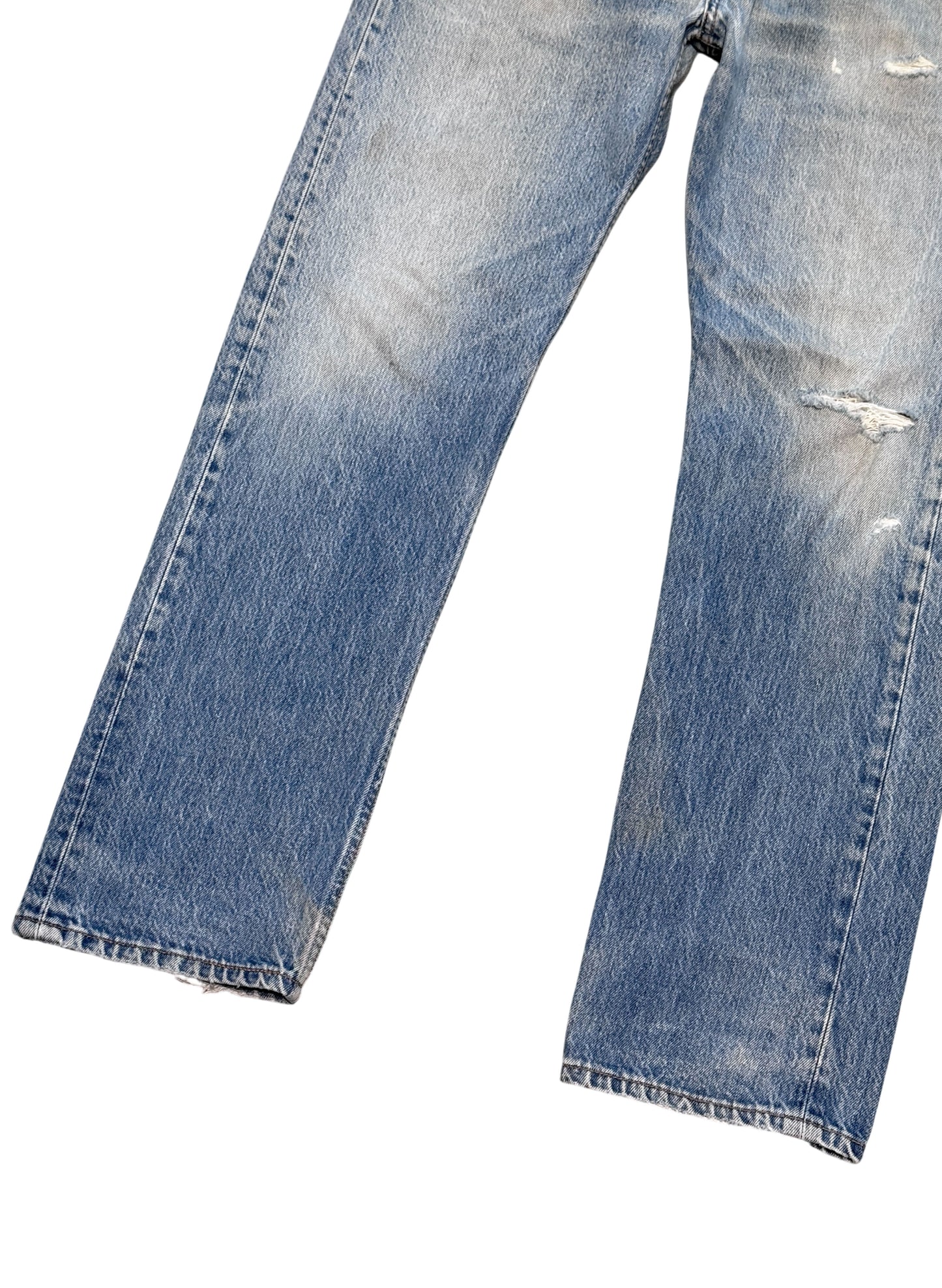 (SUP-634) 90s LEVI'S 501 "DAMAGE" - MADE IN U.S.A.