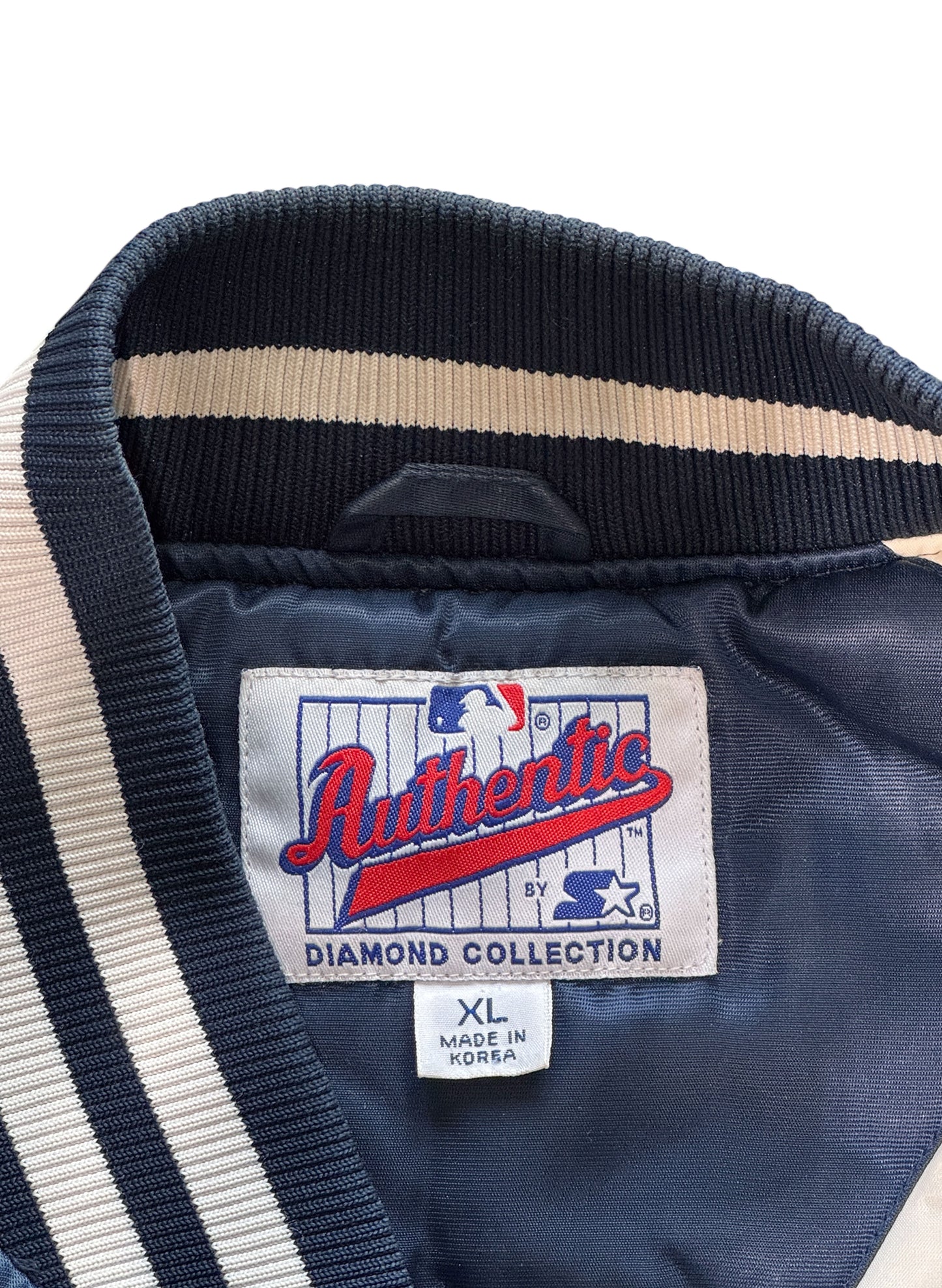 (SUP-503) STARTER NEW YORK YANKEES QUILTING STADIUM JACKET