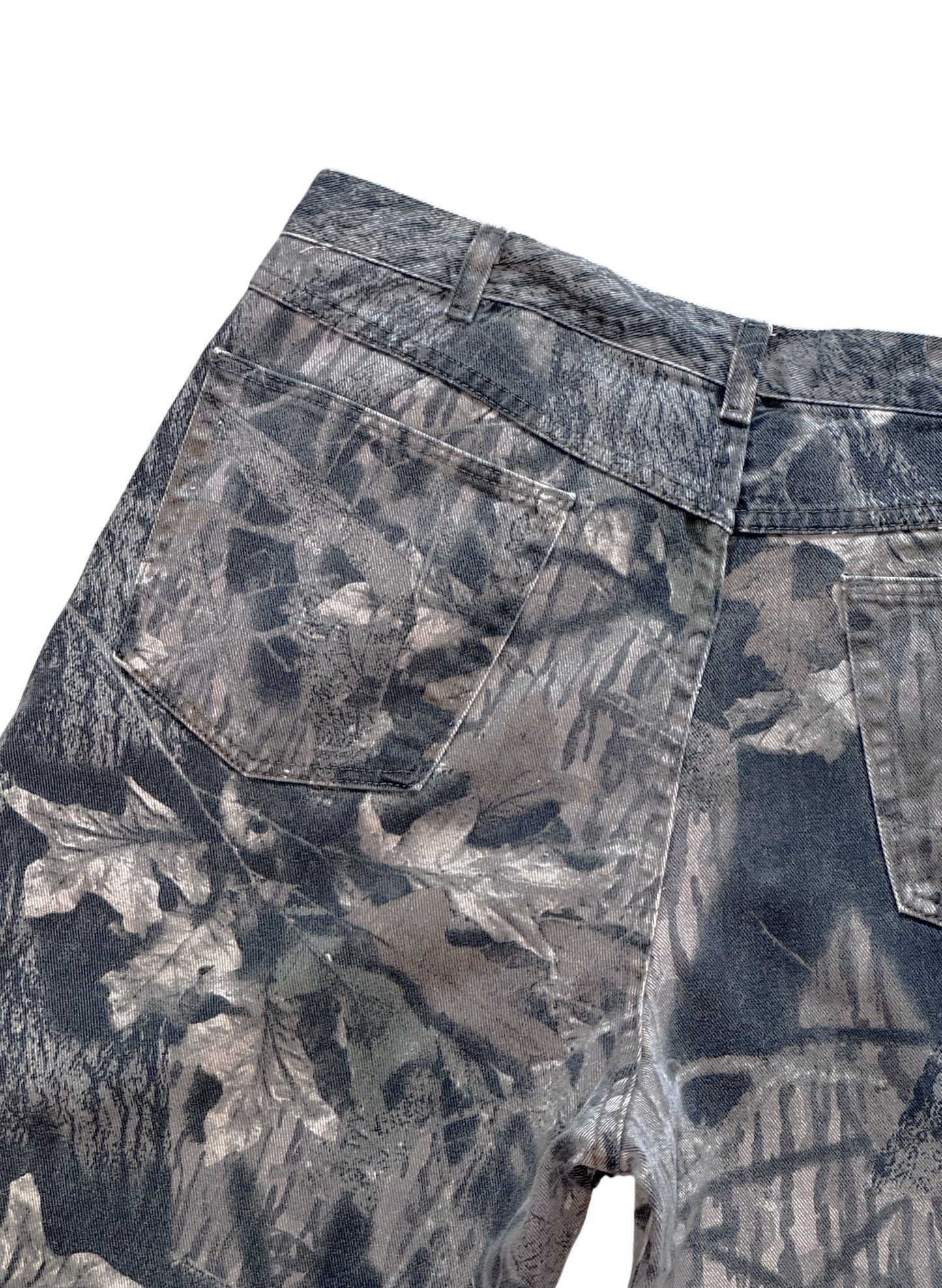 (SUP-757) Wrangler REAL TREE CAMO "CUT OFF" SHORTS