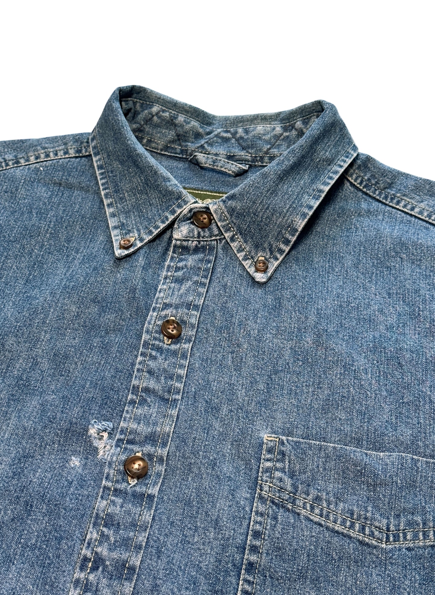 (SUP-459) Eddie Bauer DENIM SHIRT