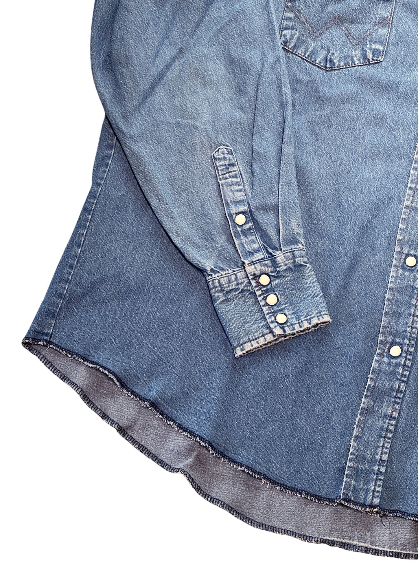 (SUP-457) Wrangler COWBOY DENIM SHIRT-1