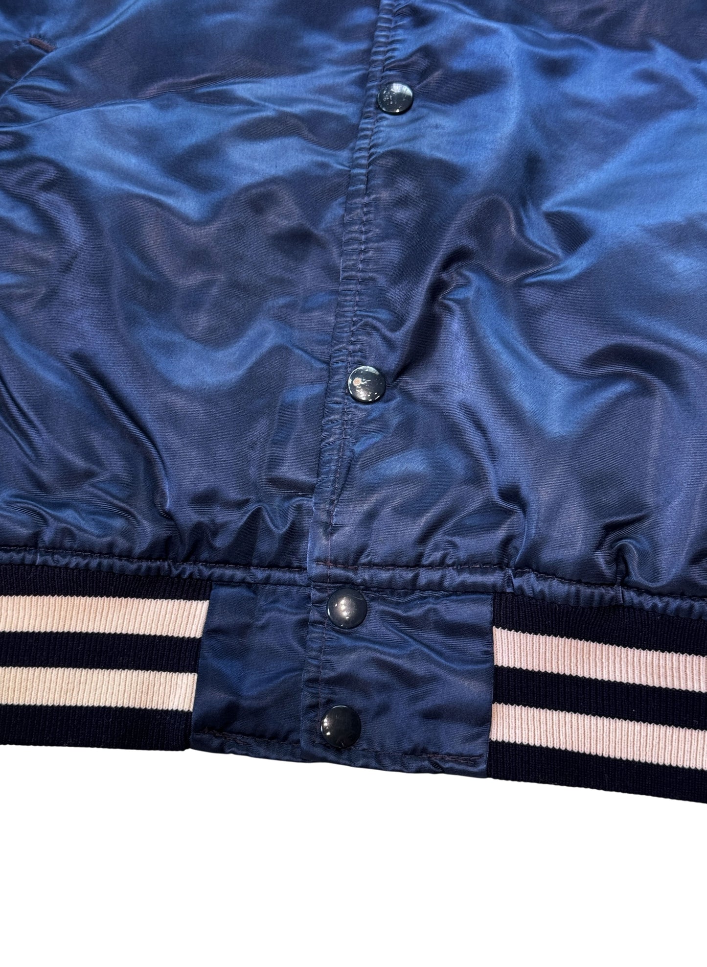 (SUP-774) STARTER NEW YORK YANKEES NYLON STADIUM JACKET (L) - MADE IN U.S.A.