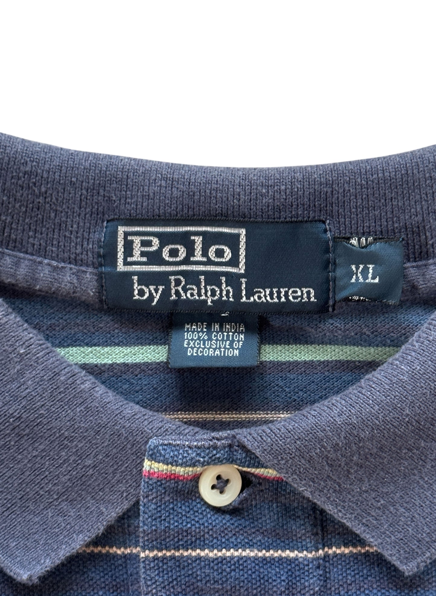 (SUP-674) Polo Ralph Lauren MULTI BORDER POLO SHIRT