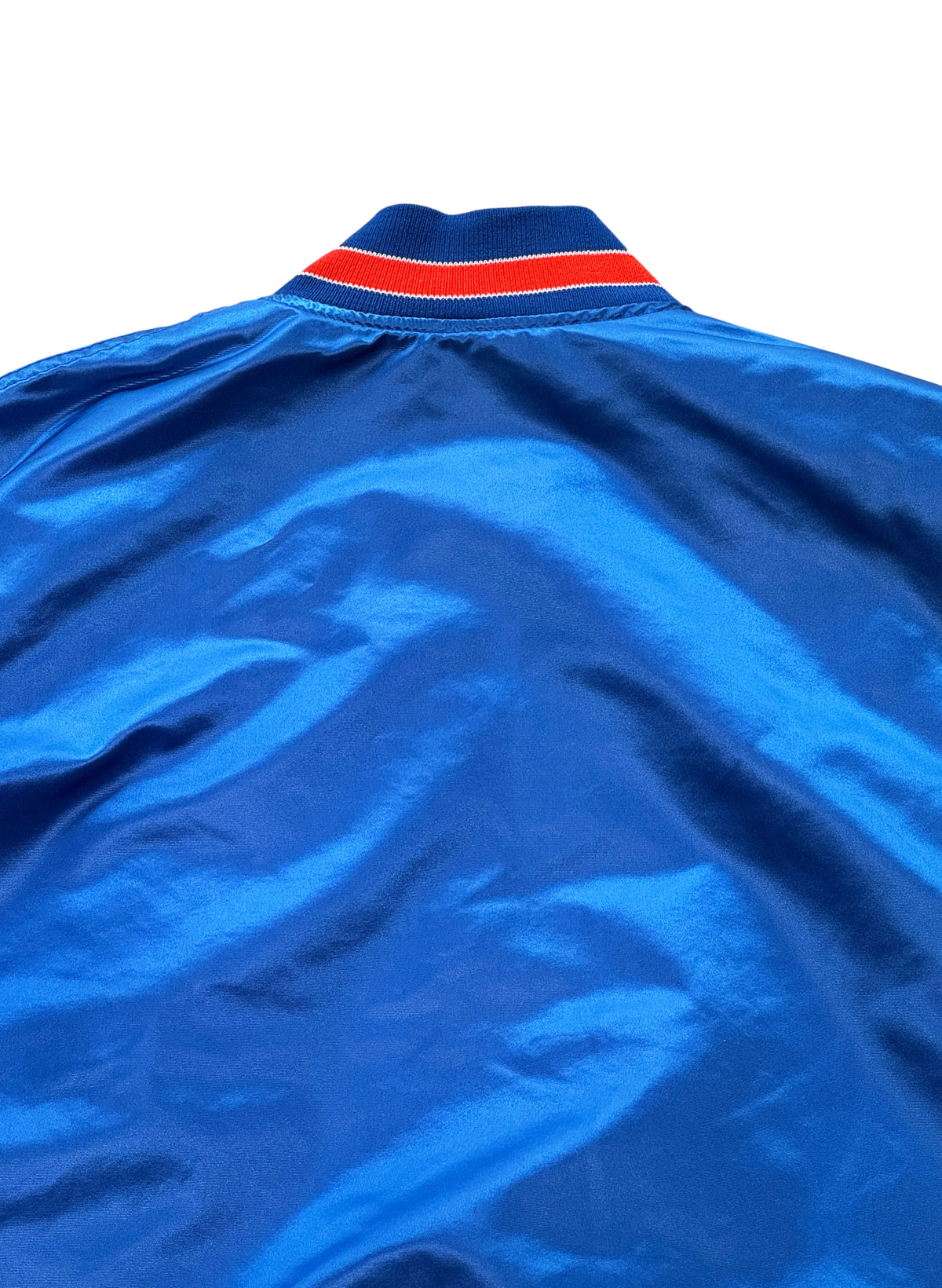 (SUP-876) STARTER NEW YORK METS "DAMAGE" NYLON STADIUM JACKET - L - MADE IN U.S.A.