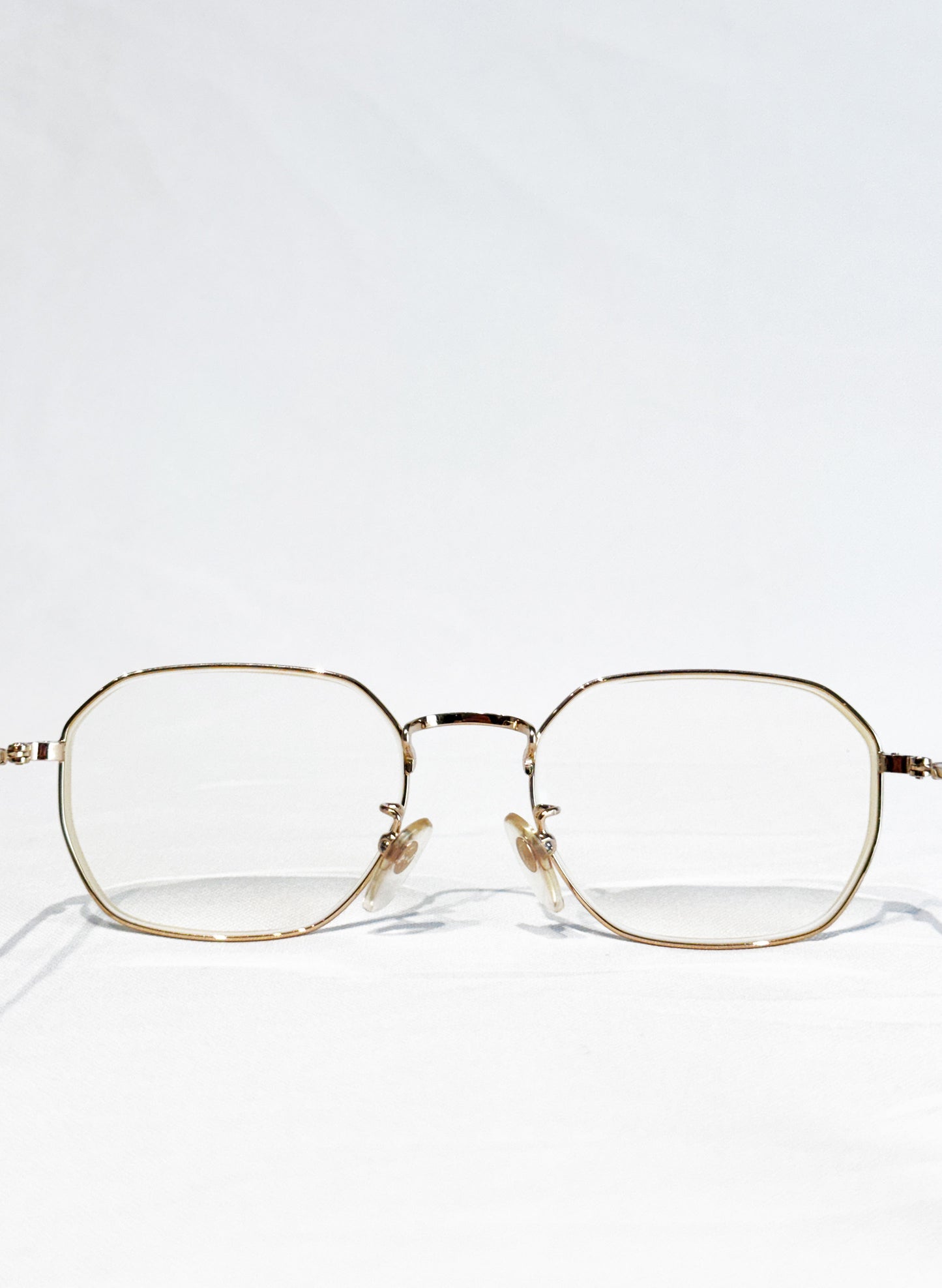 (SUP-769) 90s VINTAGE Polo Ralph Lauren GOLD FRAME GLASSES