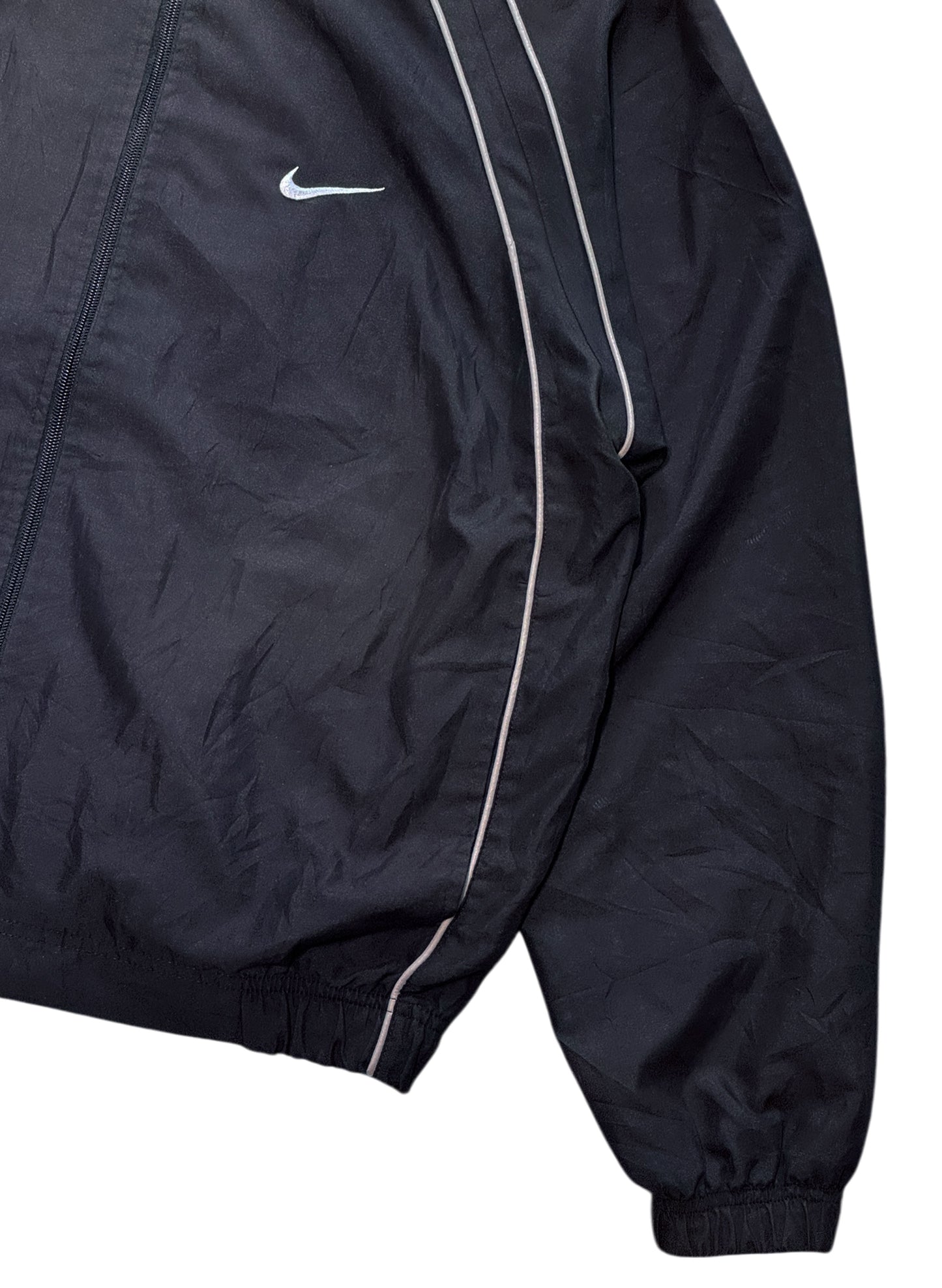 (SUP-618) 90s NIKE PIPING ZIP UP JACKET - MADE IN U.S.A.