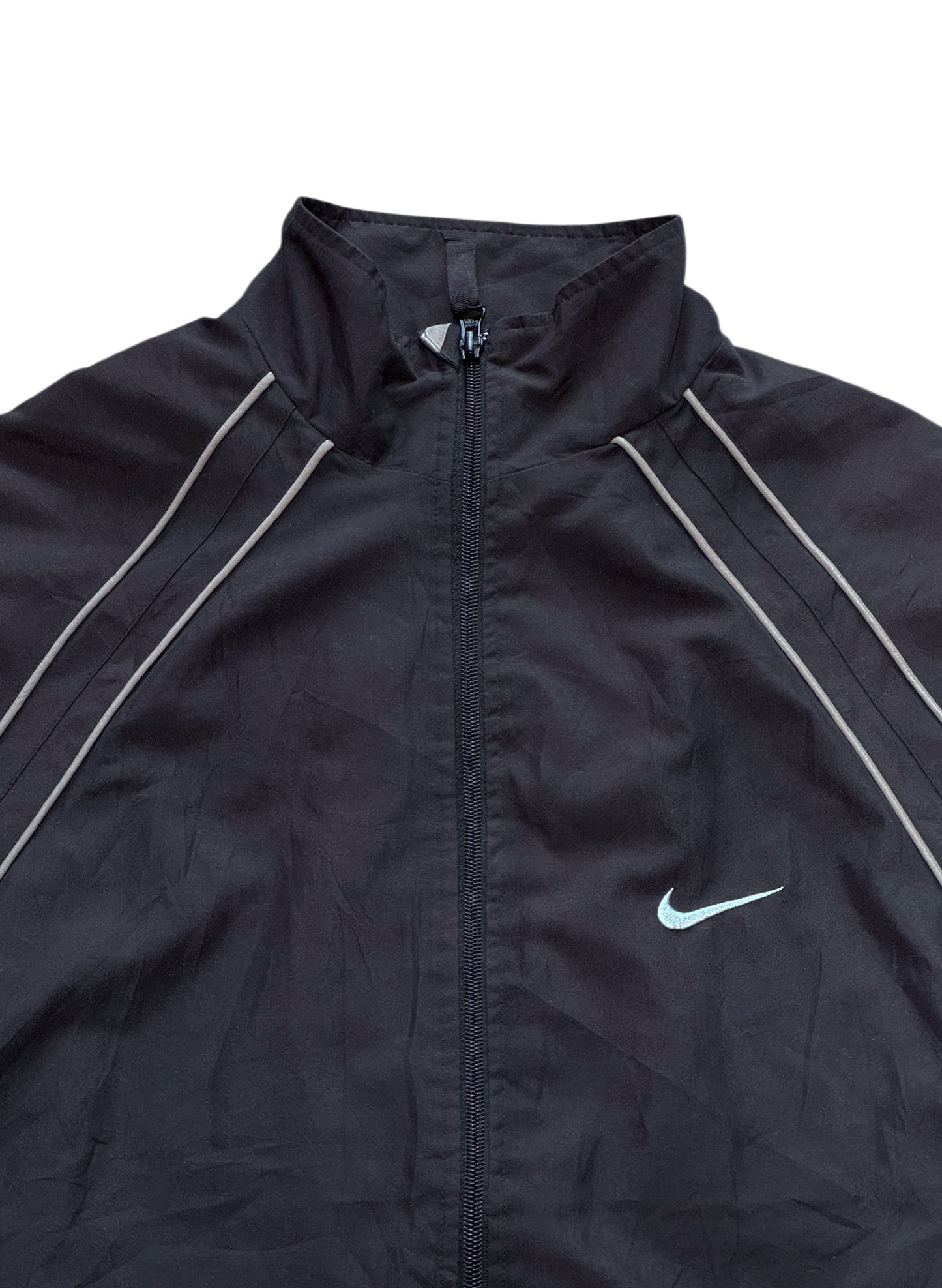 (SUP-618) 90s NIKE PIPING ZIP UP JACKET - MADE IN U.S.A.