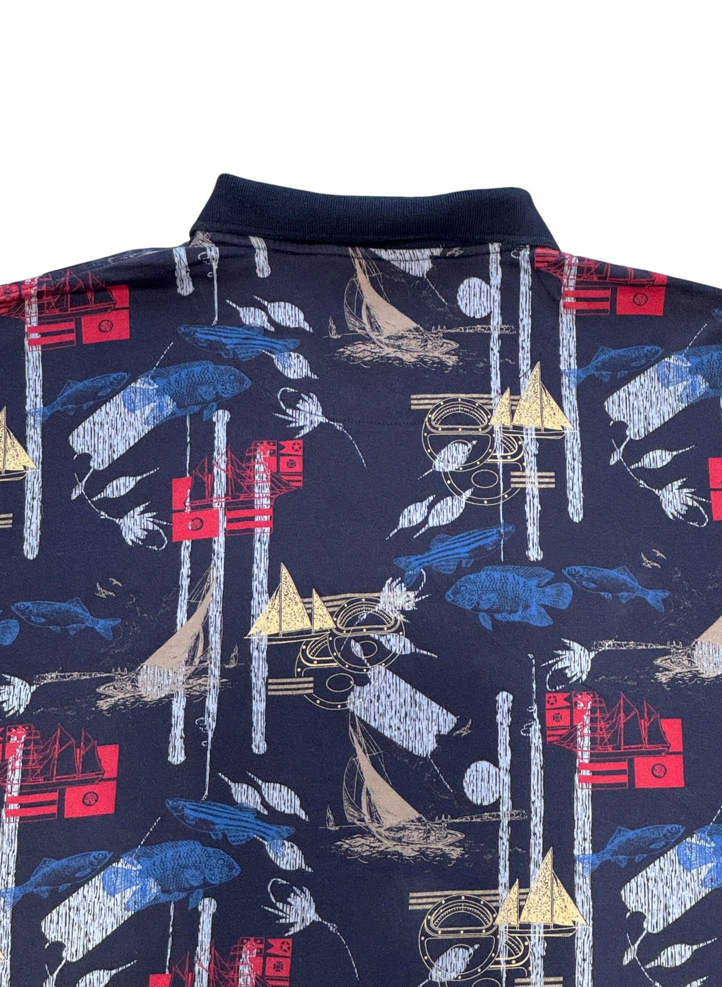 (SUP-692) Munsingwear FISHING POLO SHIRT