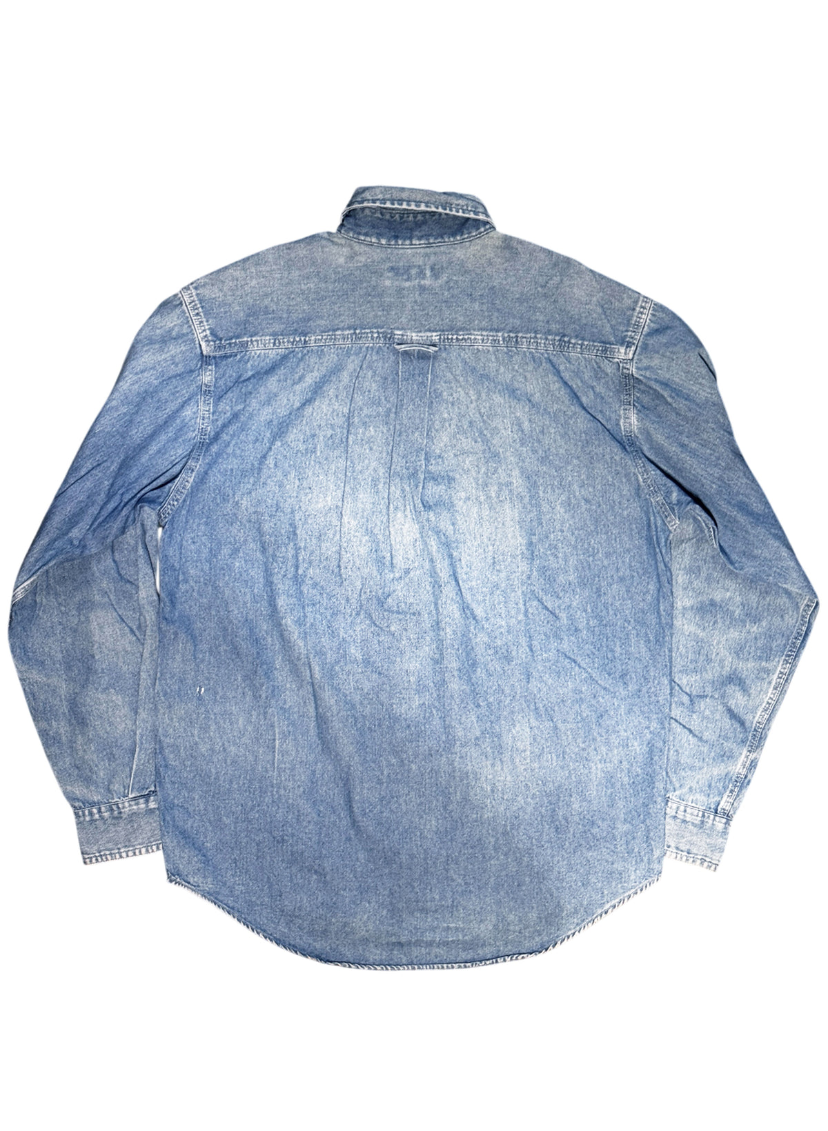 (SUP-863) 90s BANANA REPUBLIC DENIM SHIRT - MADE IN U.S.A.
