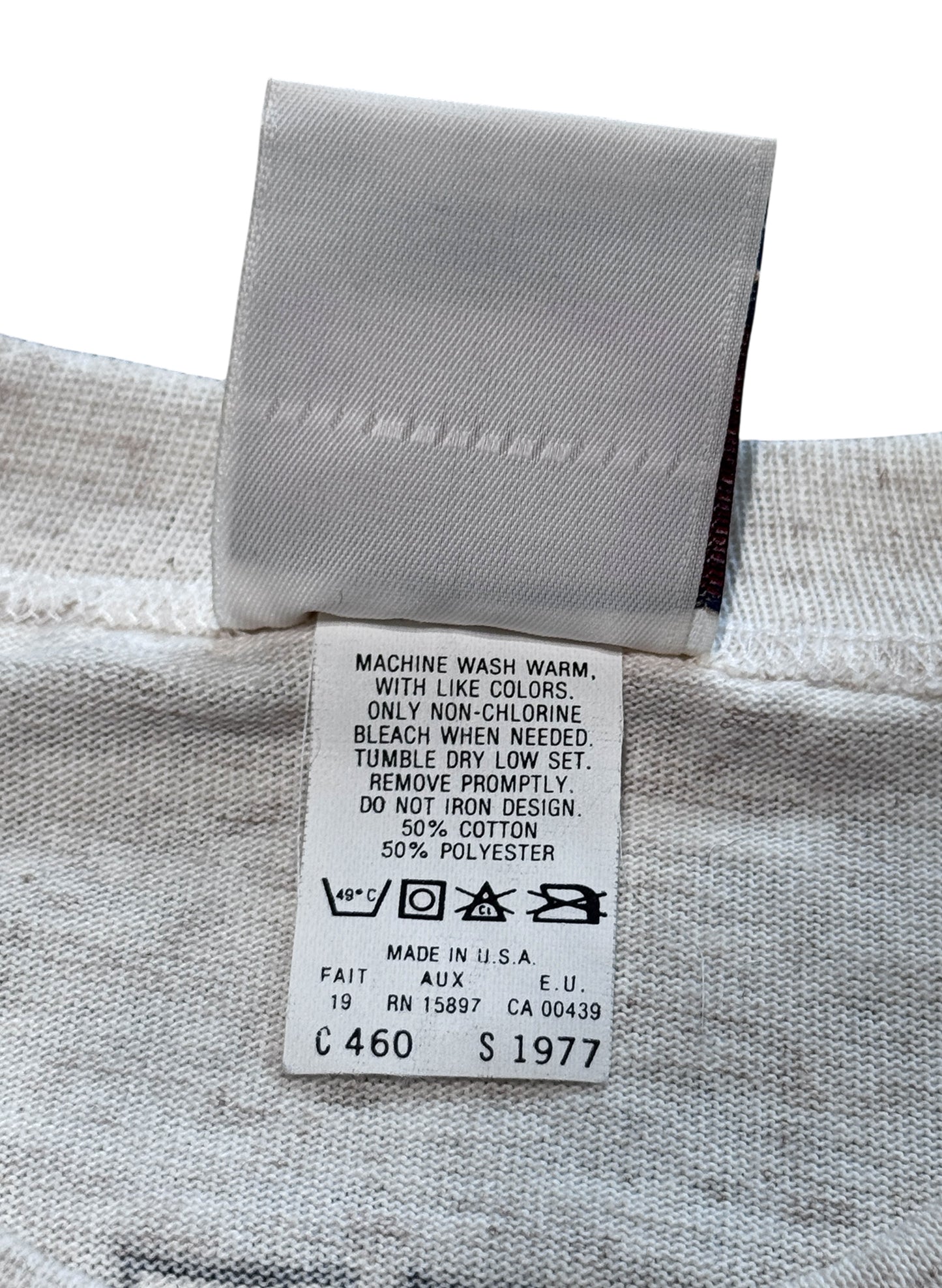 (SUP-759) DEADSTOCK MLB 1956 NEW YORK YANKEES 3/4 SLEEVE TEE - MADE IN U.S.A.