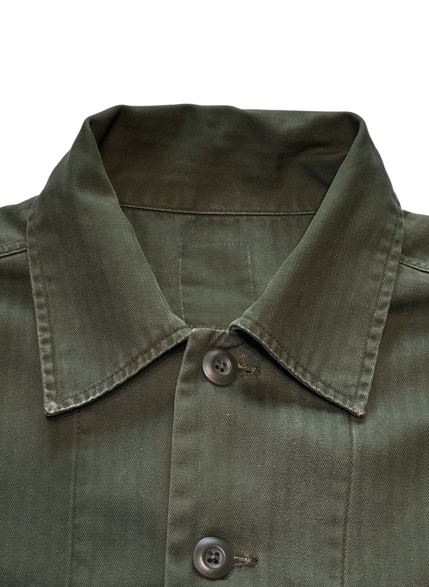 (SUP-643) MILITARY HERRINGBONE SHIRT