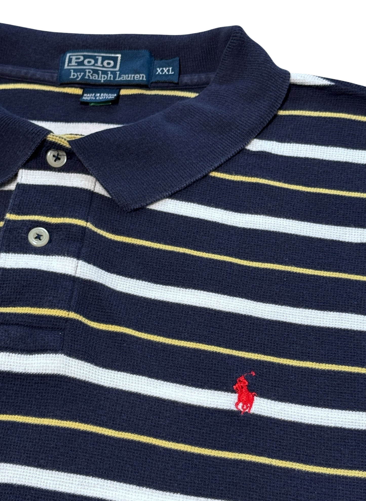 (SUP-693) Polo Ralph Lauren THERMAL BORDER POLO SHIRT