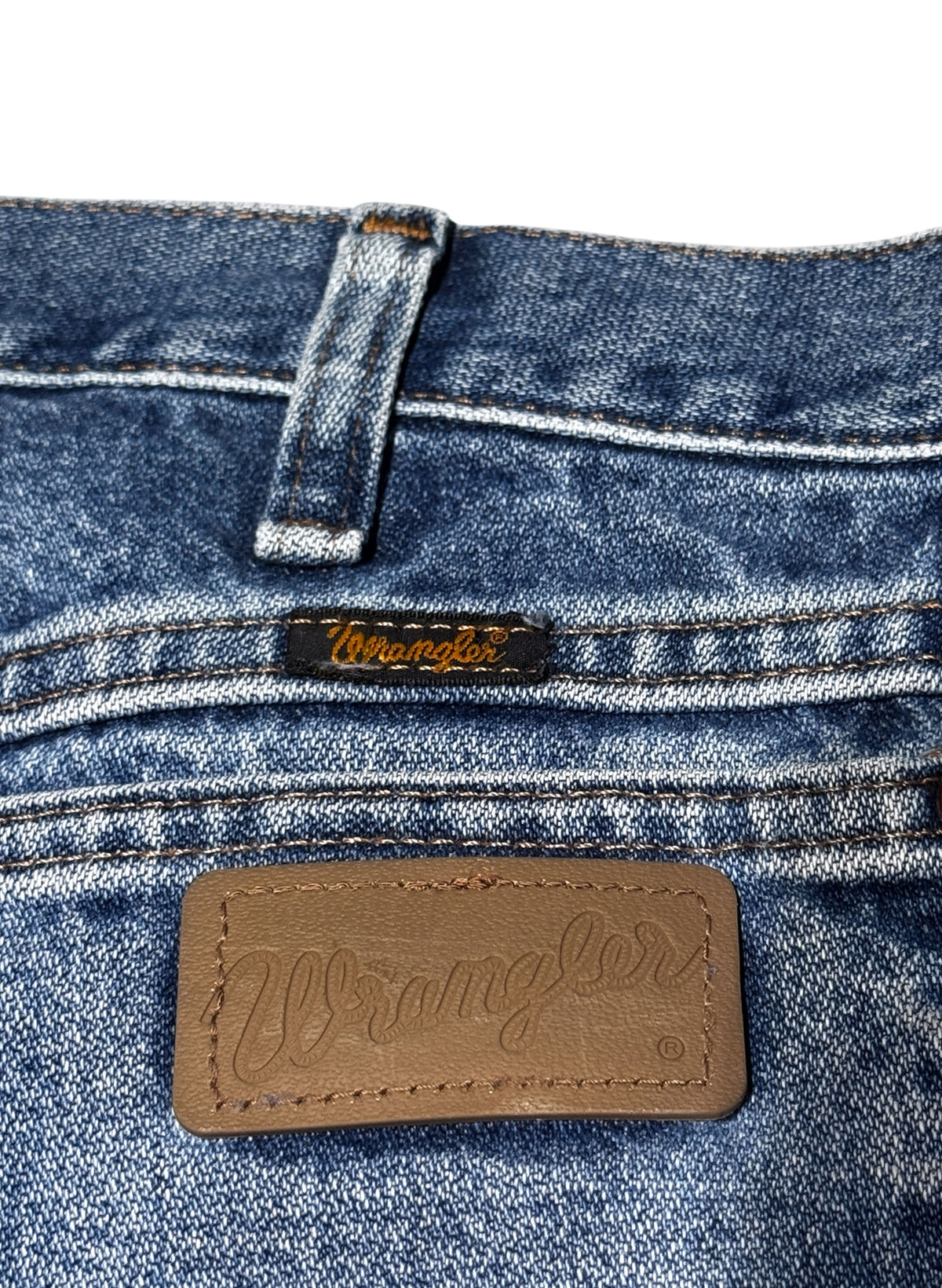 (SUP-827) Wrangler "CUT OFF" DENIM PANTS - MADE IN NICARAGUA