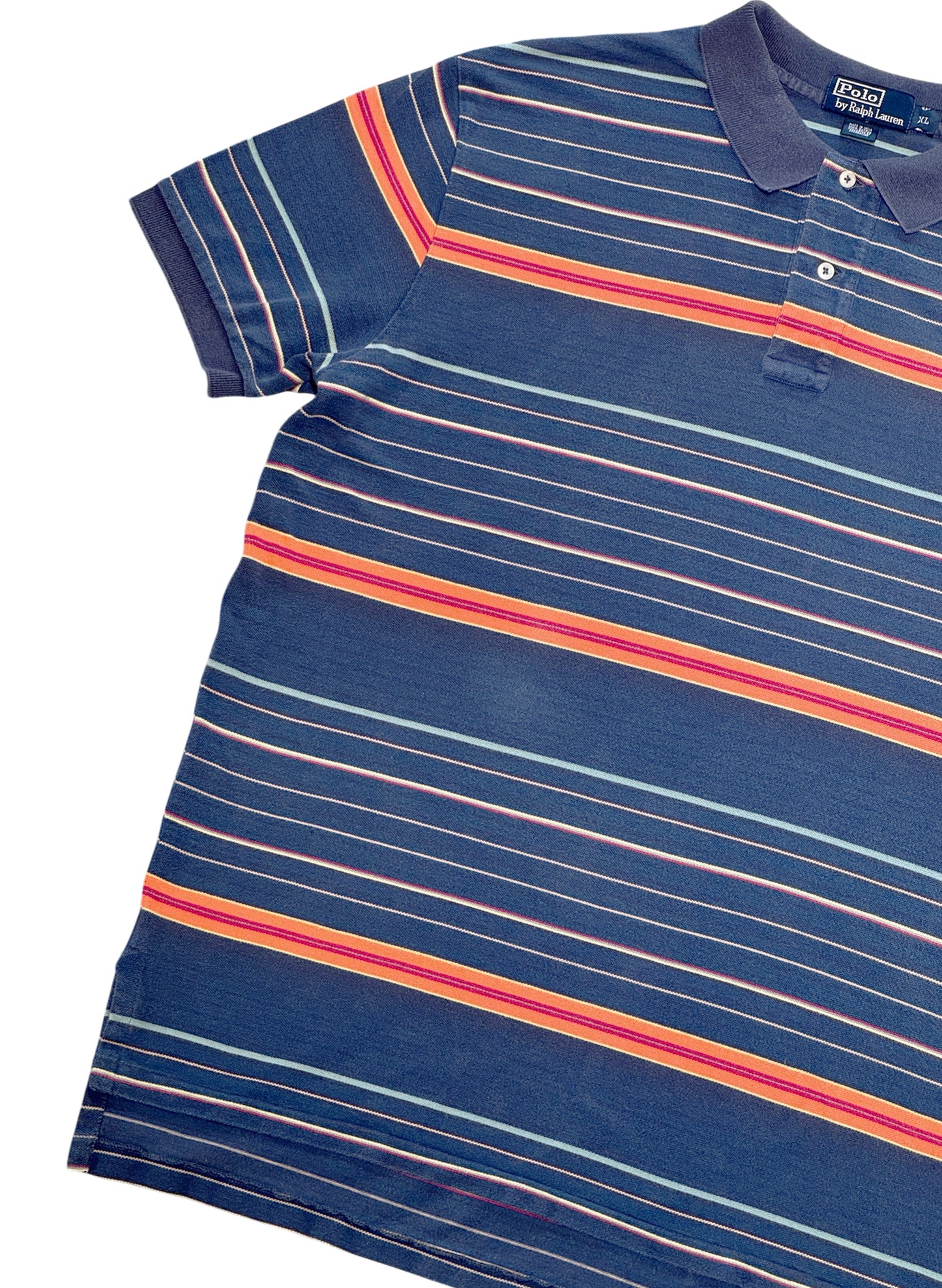 (SUP-674) Polo Ralph Lauren MULTI BORDER POLO SHIRT