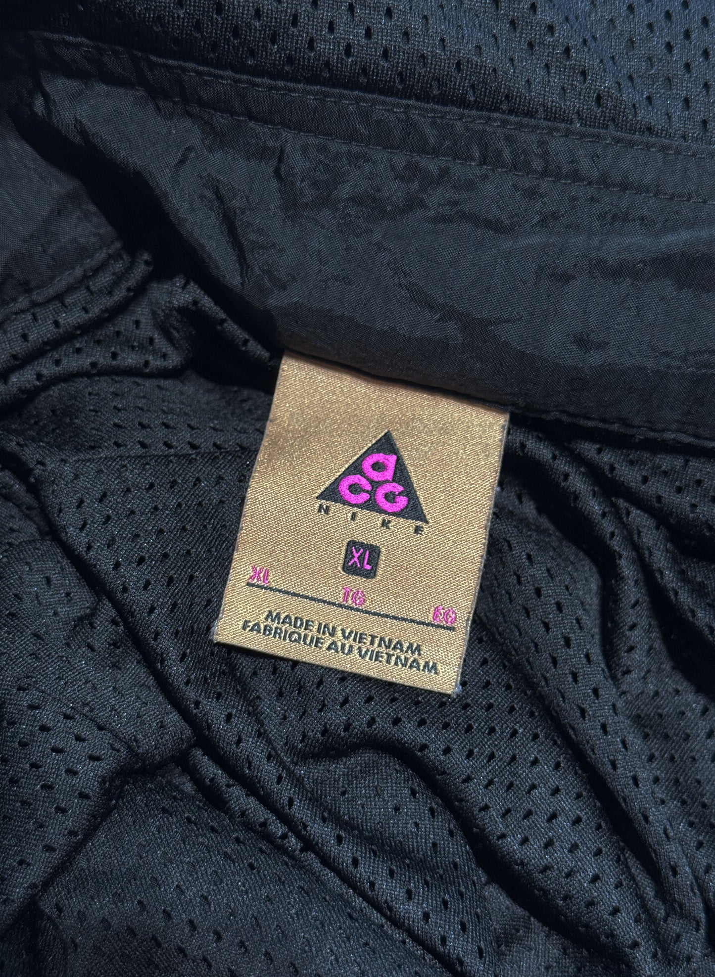 (SUP-603) NIKE ACG NYLON OVERALL - BLACK - XL